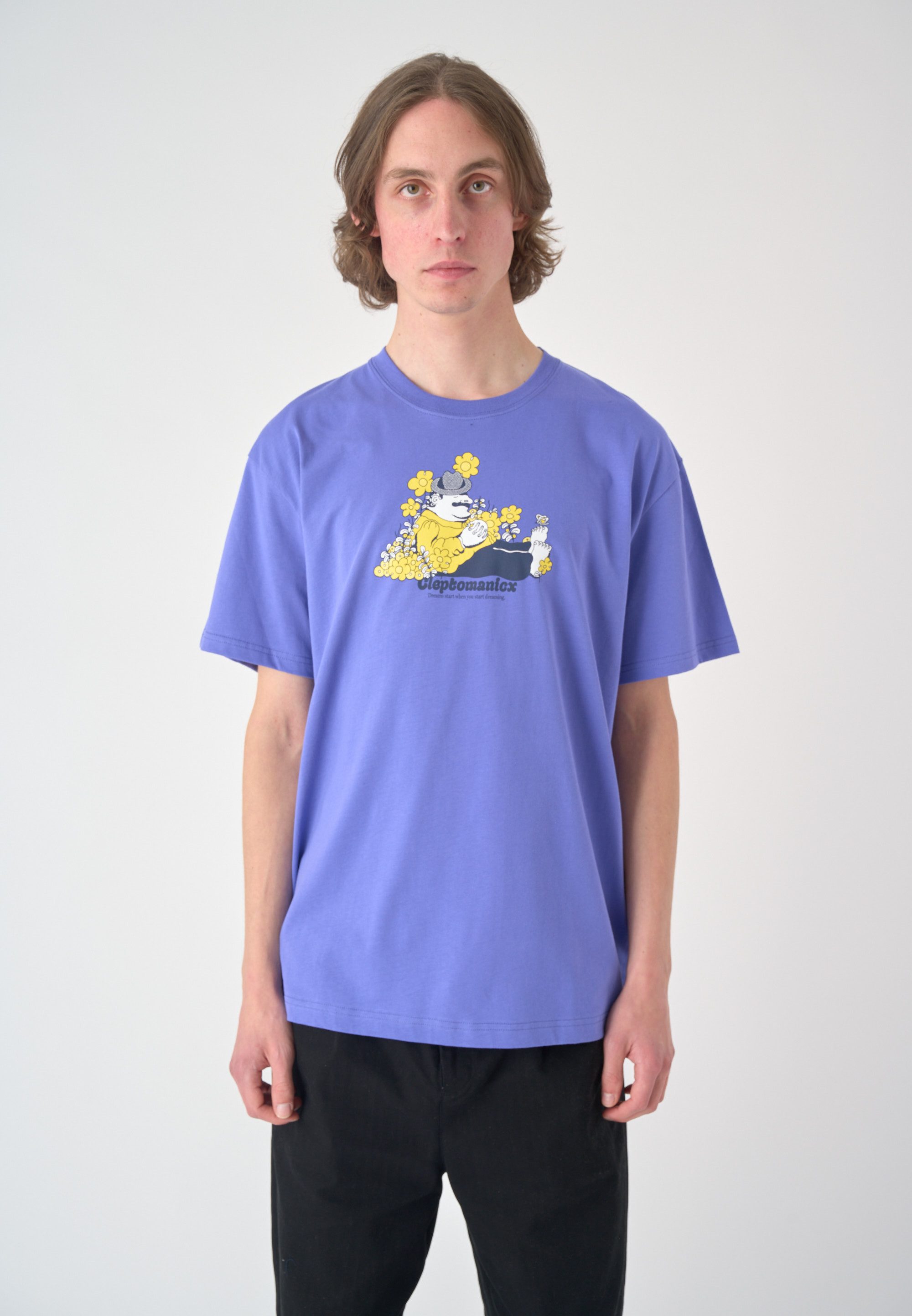 Cleptomanicx T-Shirt Dreamer mit lustigem Frontprint