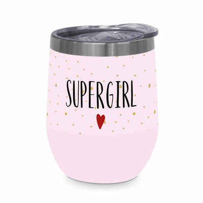 PPD Thermobecher Supergirl 350 ml, Edelstahl