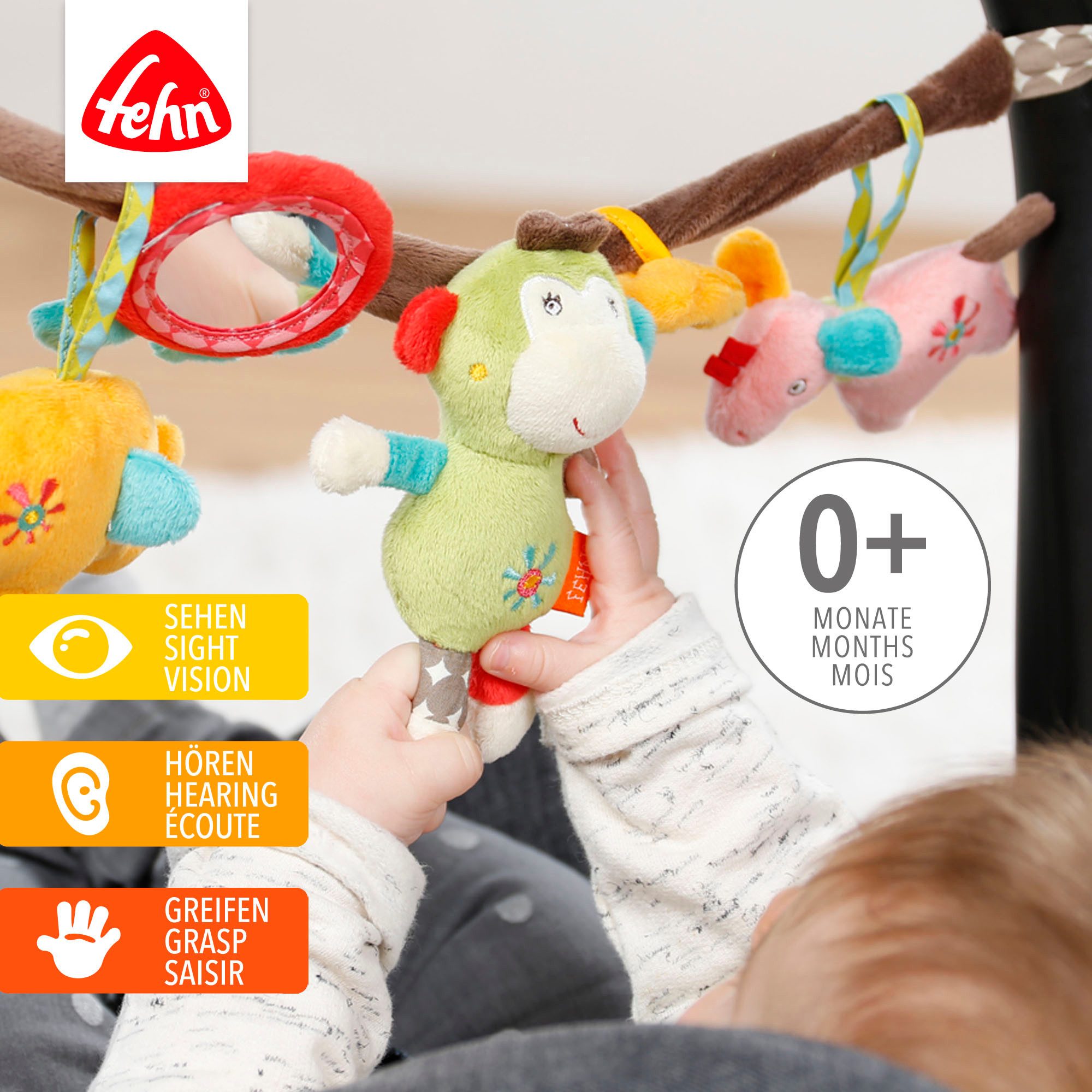 Fehn Kinderwagenkette Classic Stars, Safari