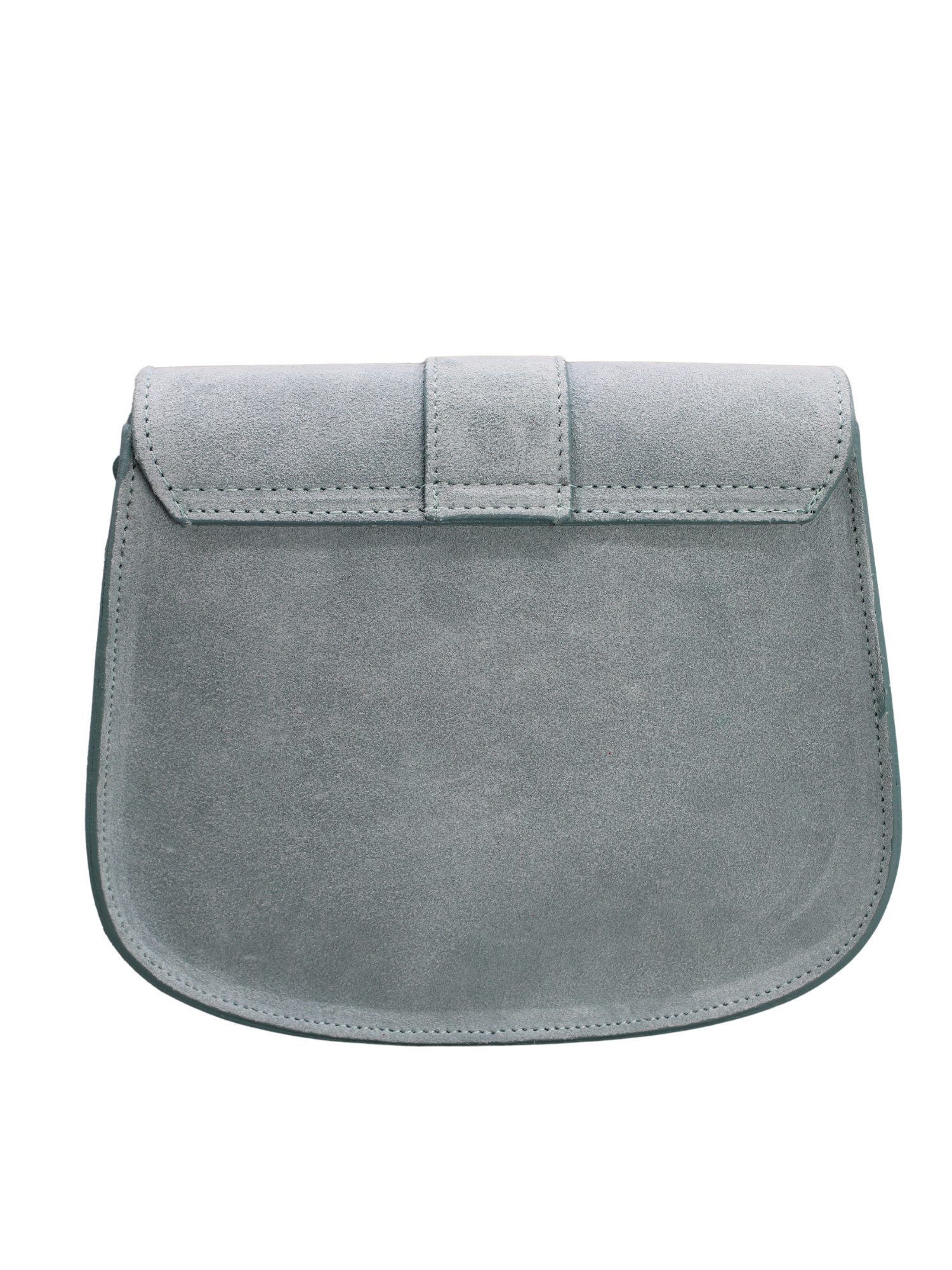 Adel Bags Schultertasche Ellen Echte Wildleder-Umhängetasche mit Magnetverschluss, Verdeckter Magnetverschluss + Reißverschluss