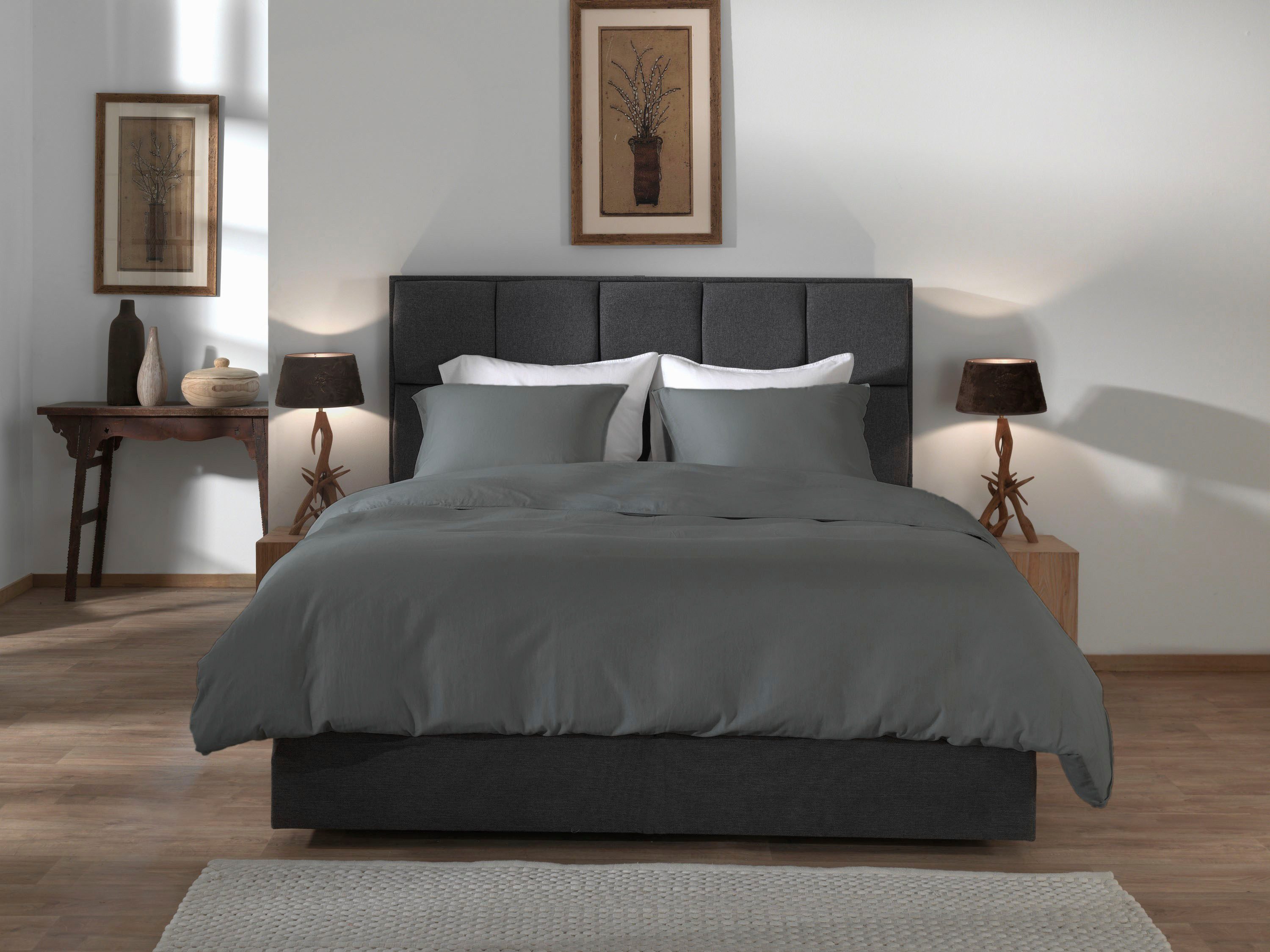 YELLOW Bettwäsche Suite-Saint-Tropez, Leinen-Perkal, 2 teilig, günstig online kaufen