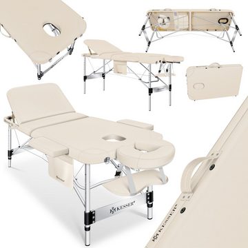 KESSER Massageliege, Mobile Massageliege klappbar & höhenverstellbar 3 Zonen Massagebett