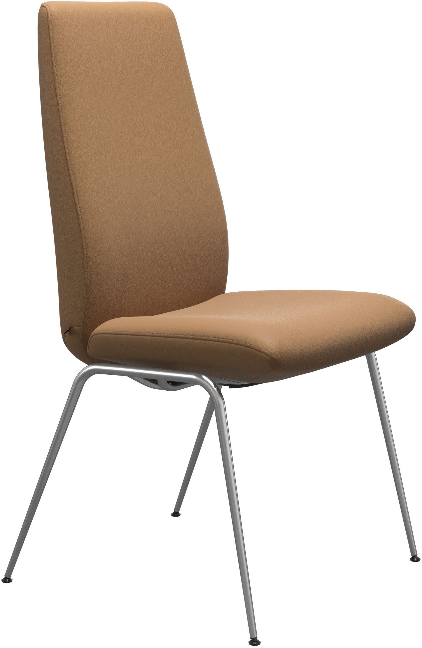 Beinen matt mit Polsterstuhl High Größe Stressless® in Chrom Back, Laurel, aus Stahl L,