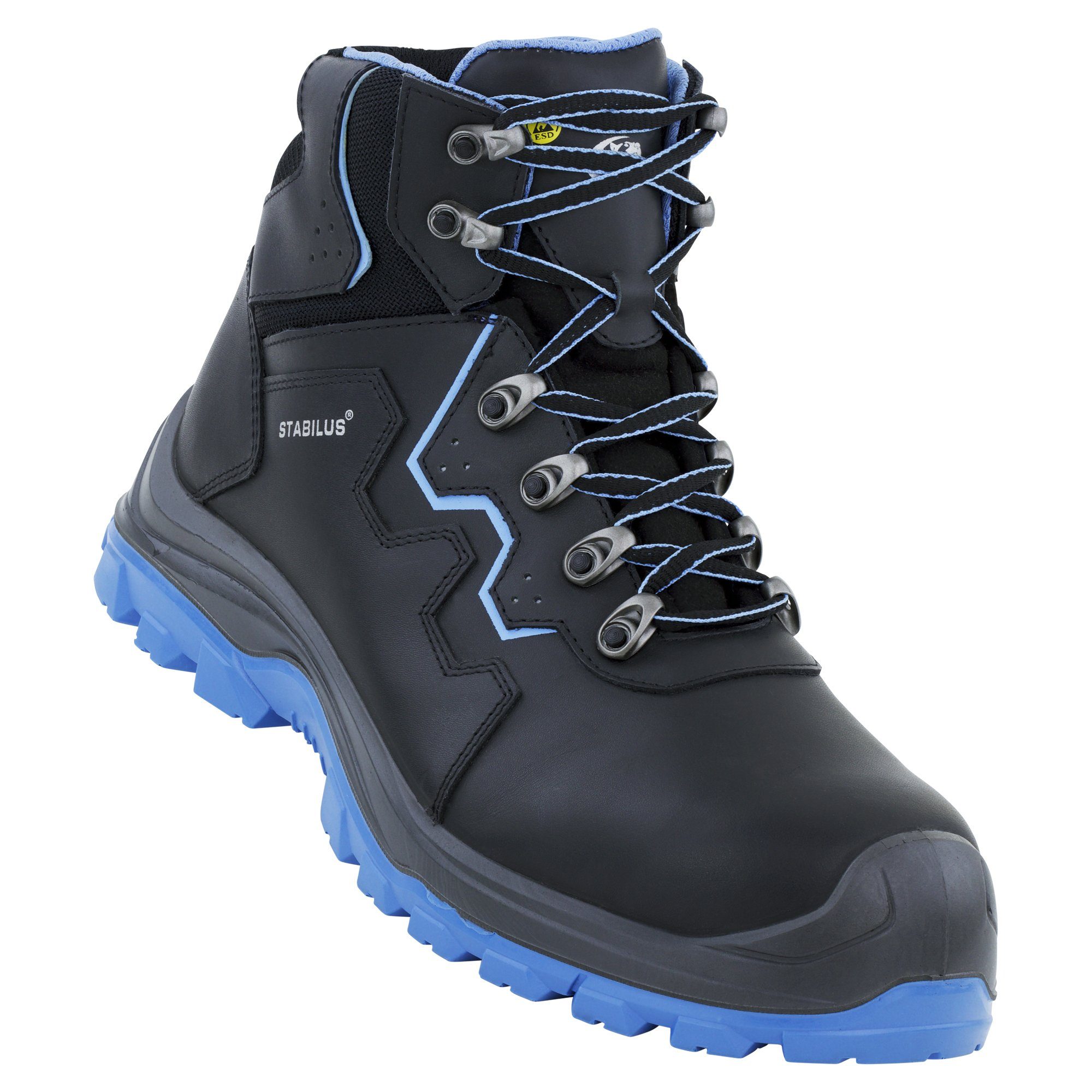 BLUE Sicherheitsstiefel S3S ESD ALEX Sicherheitsstiefel MID STABILUS