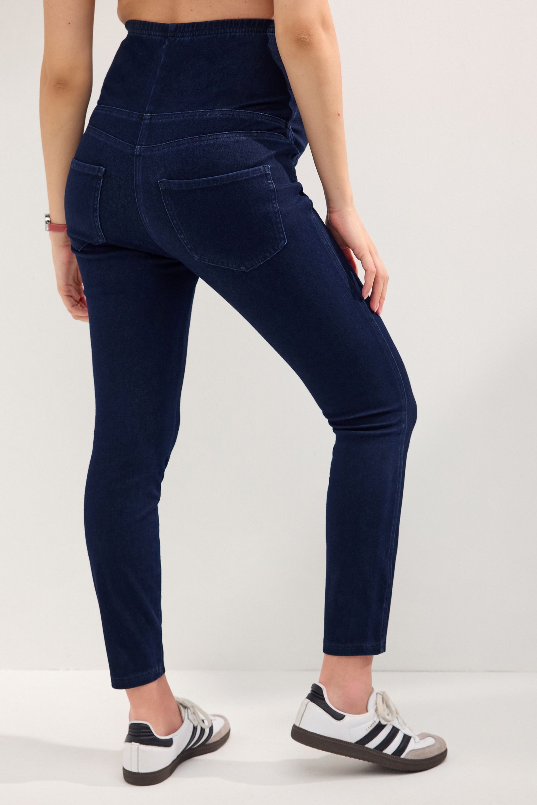 Next Umstandsleggings Leggings im Jeanslook (1-tlg)