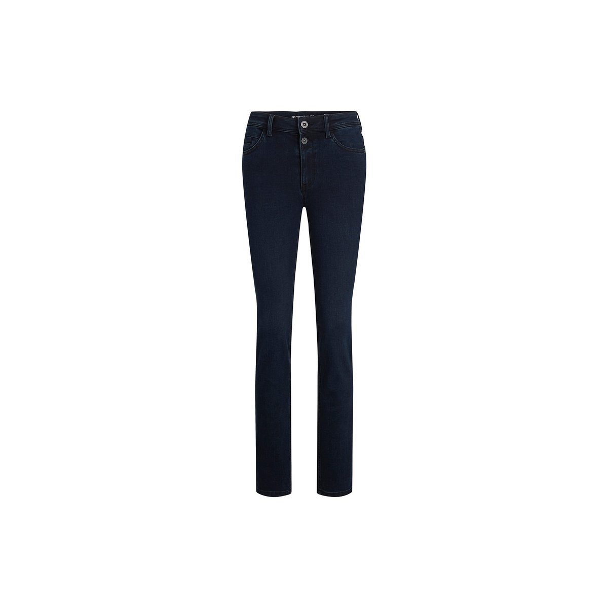 5-Pocket-Jeans TOM TAILOR (1-tlg) dunkel-grau