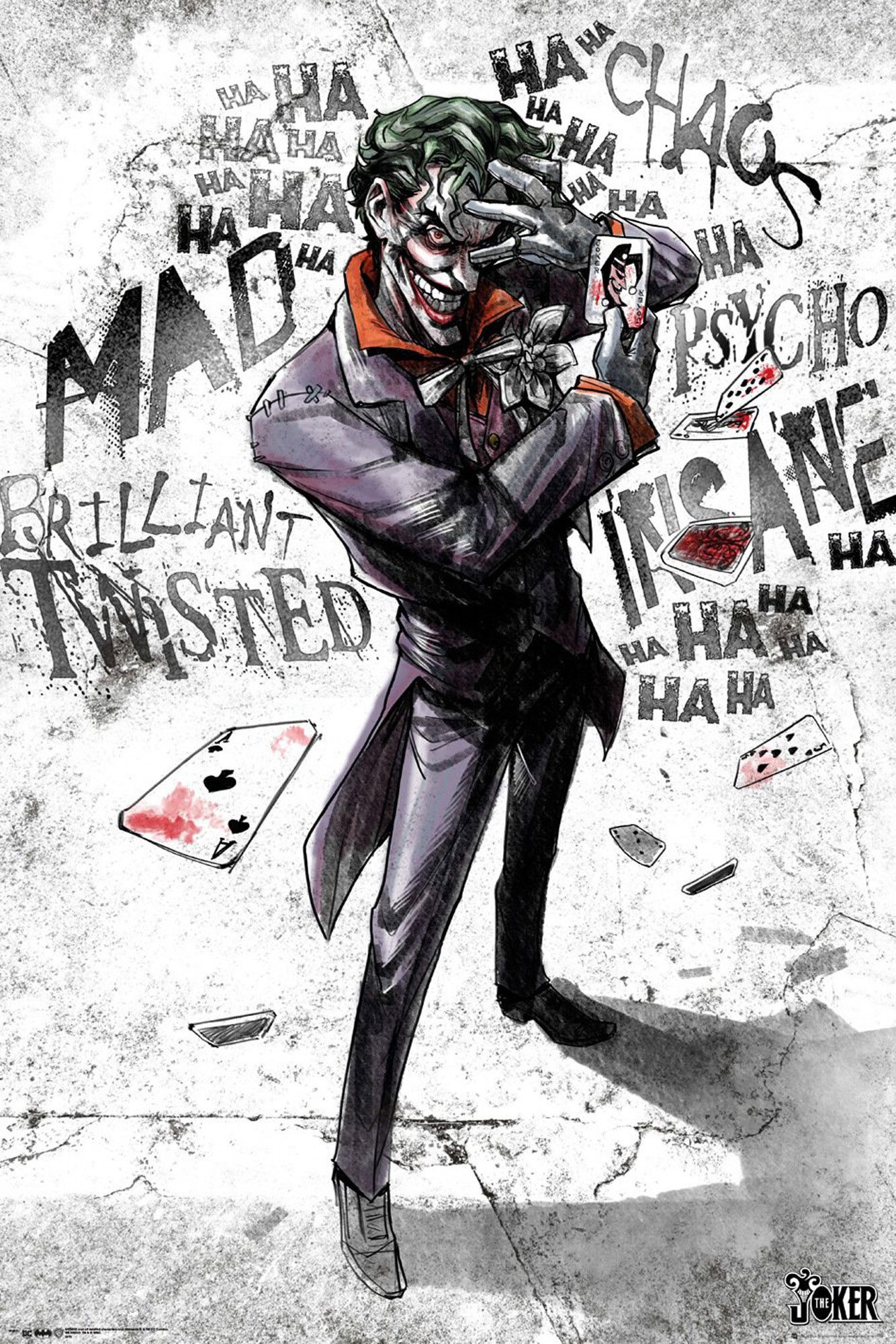 Poster DC Comic - Poster - Joker Type