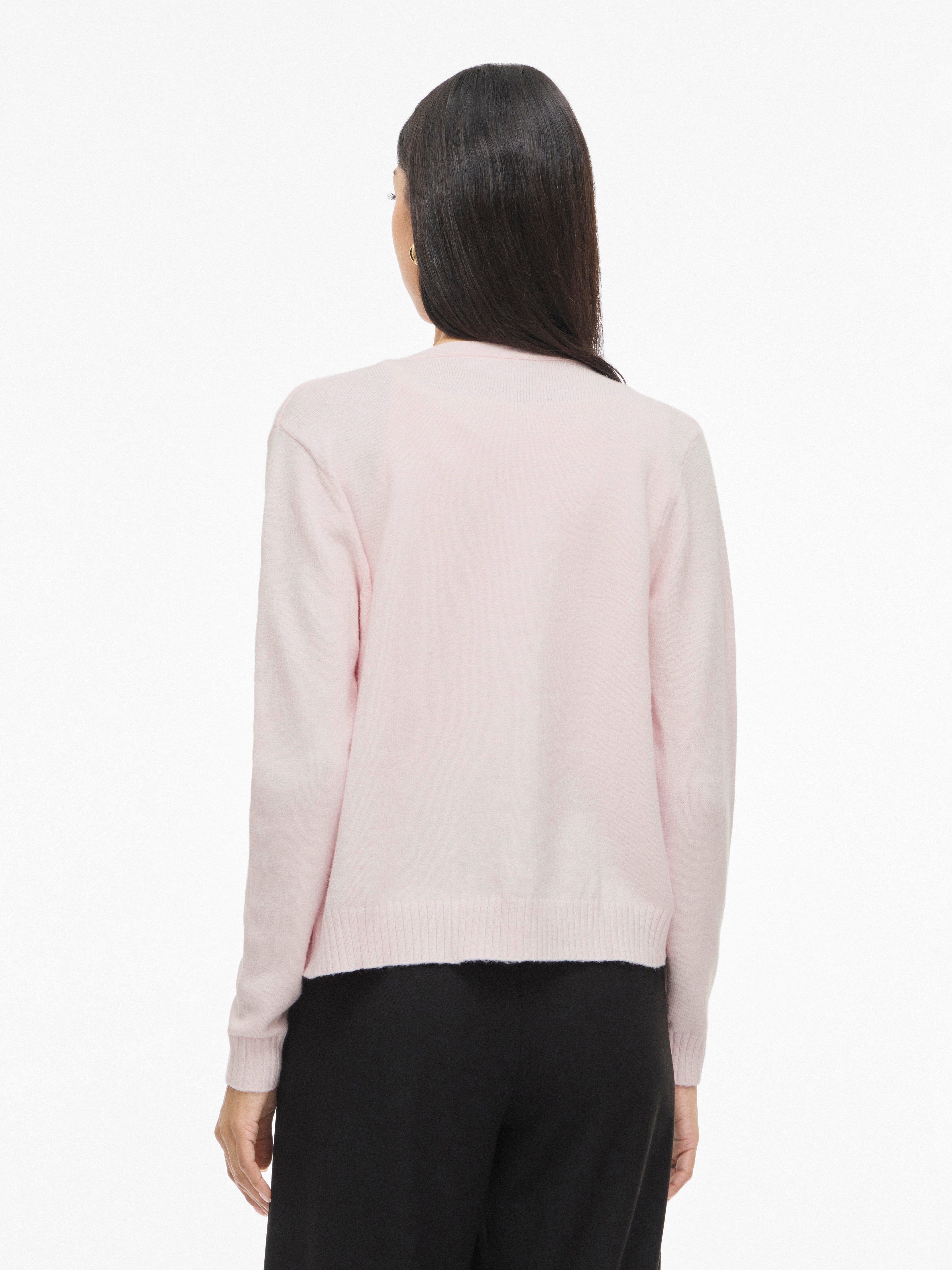 Vila Cardigan VIRIL SHORT L/S KNIT CARDIGAN-NOOS Materialmix, regular fit