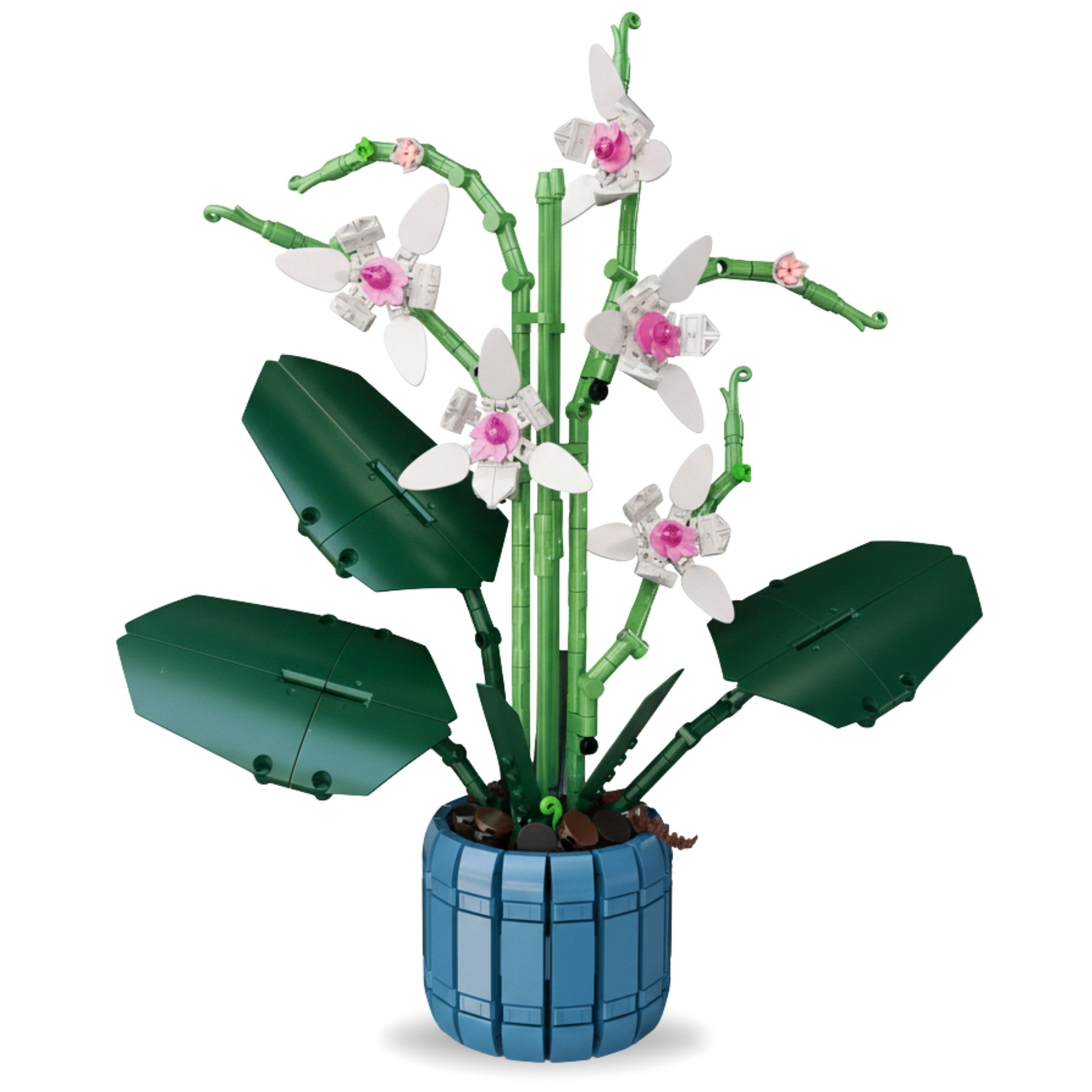 Sarcia.eu Bausteine Orchidee, kompatibel mit LEGO, Blumen im Topf, 711 Stk. günstig online kaufen