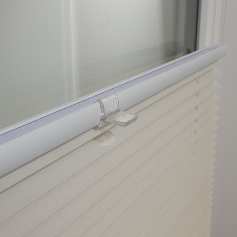 ventanara Plissee Plissee ohne Bohren Faltrollo Klemmfix inkl. Premium Klemmträger