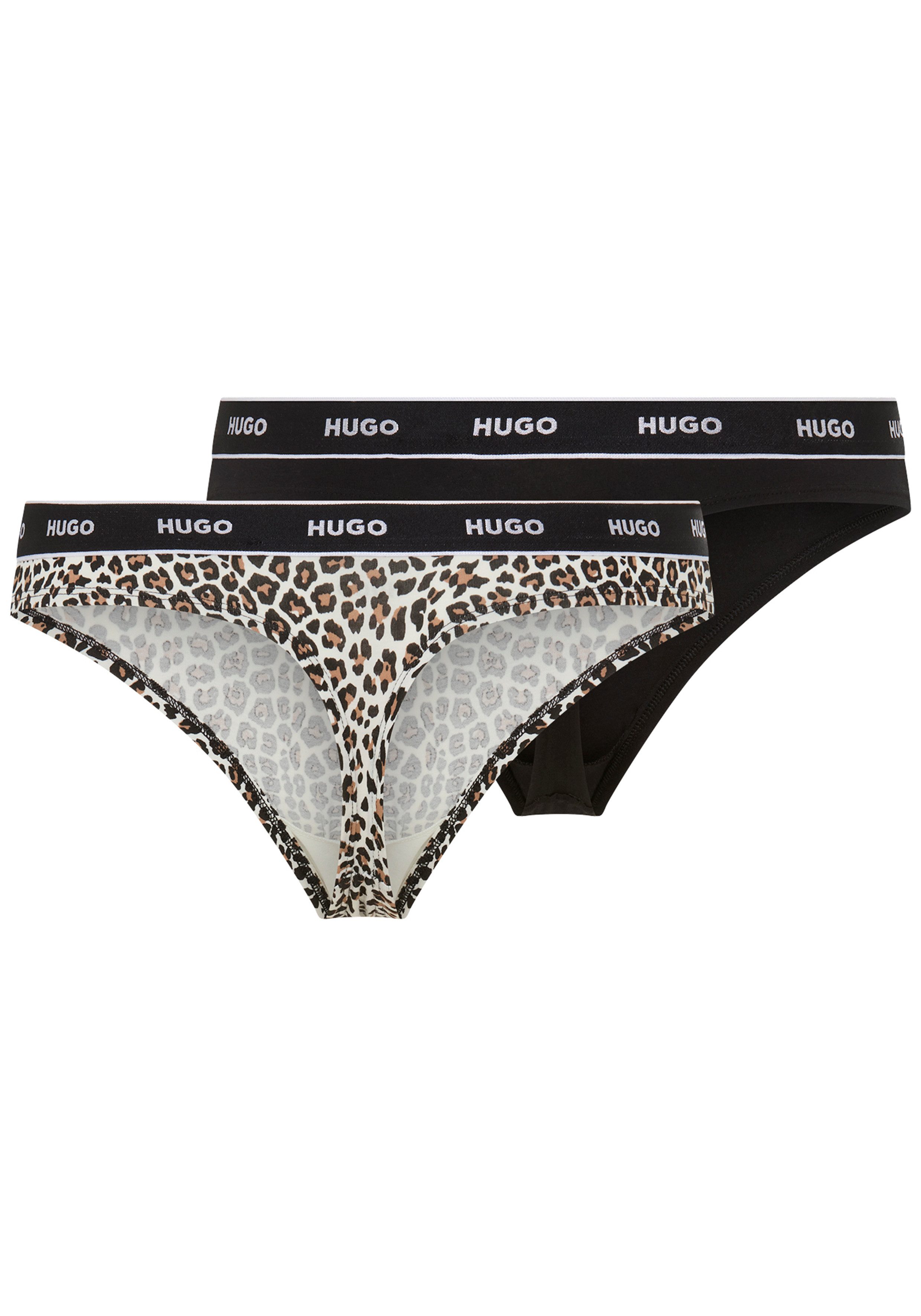 HUGO String TRIPLET THONG DESIGN (3-St) wiederholendes Logo am Bund