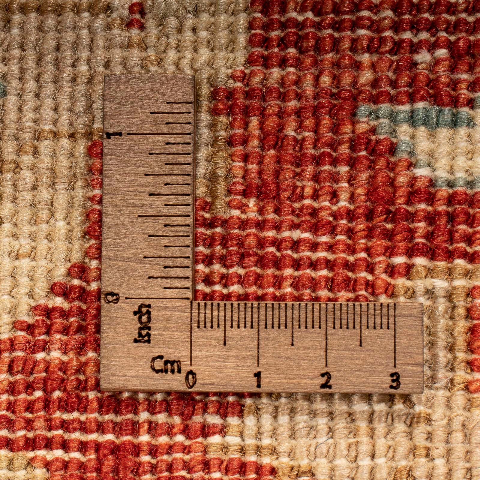 Orientteppich Ziegler - 307 Zertifikat x beige, Wohnzimmer, Handgeknüpft, mm, cm rechteckig, Einzelstück - morgenland, 212 mit Höhe: 6