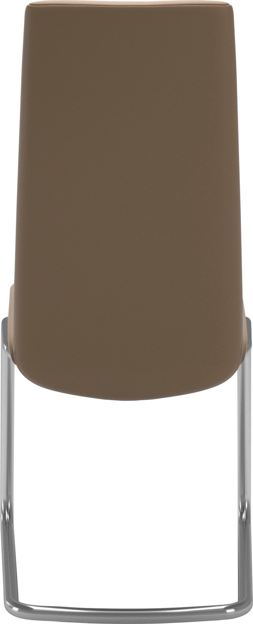Stressless® Polsterstuhl Laurel, in aus Beinen High M, Back, glänzend mit Chrom Größe Stahl