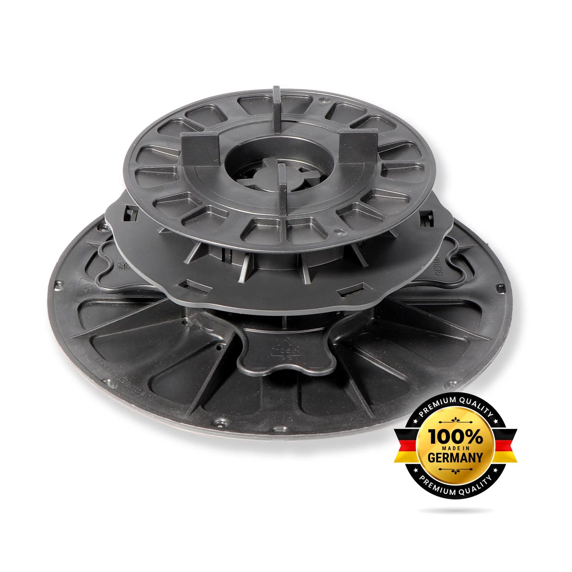 Gartenwelt Riegelsberger Terrasse Plattenlager Premium mit Gefälleausgleich bis zu 5 % höhenverstellbar, BxT:20.5x20.5 cm