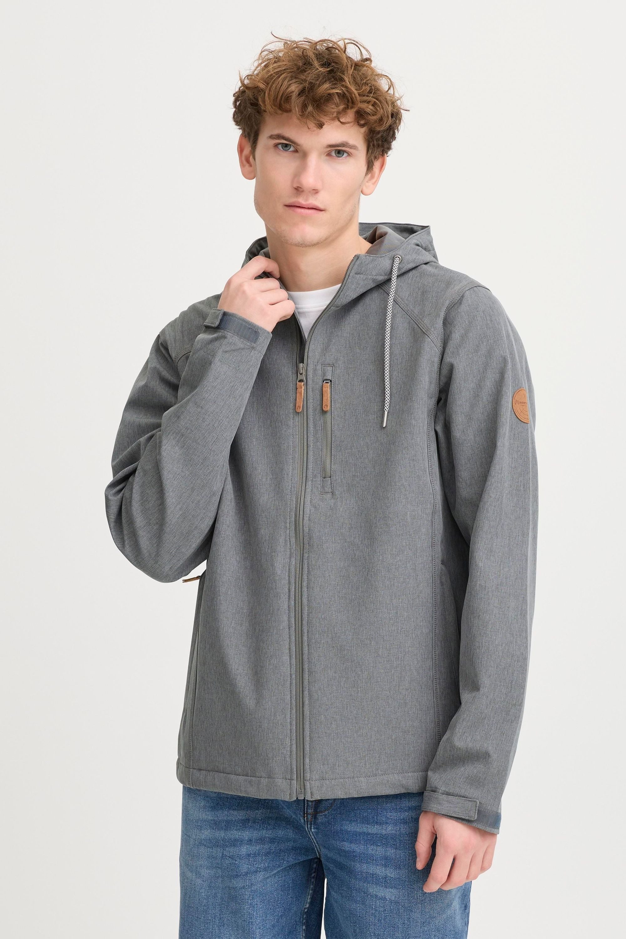 North Bend Softshelljacke NBThore M Softshell W-PRO 8000 W-PRO 8.000 mit wasserdichter Beschichtung