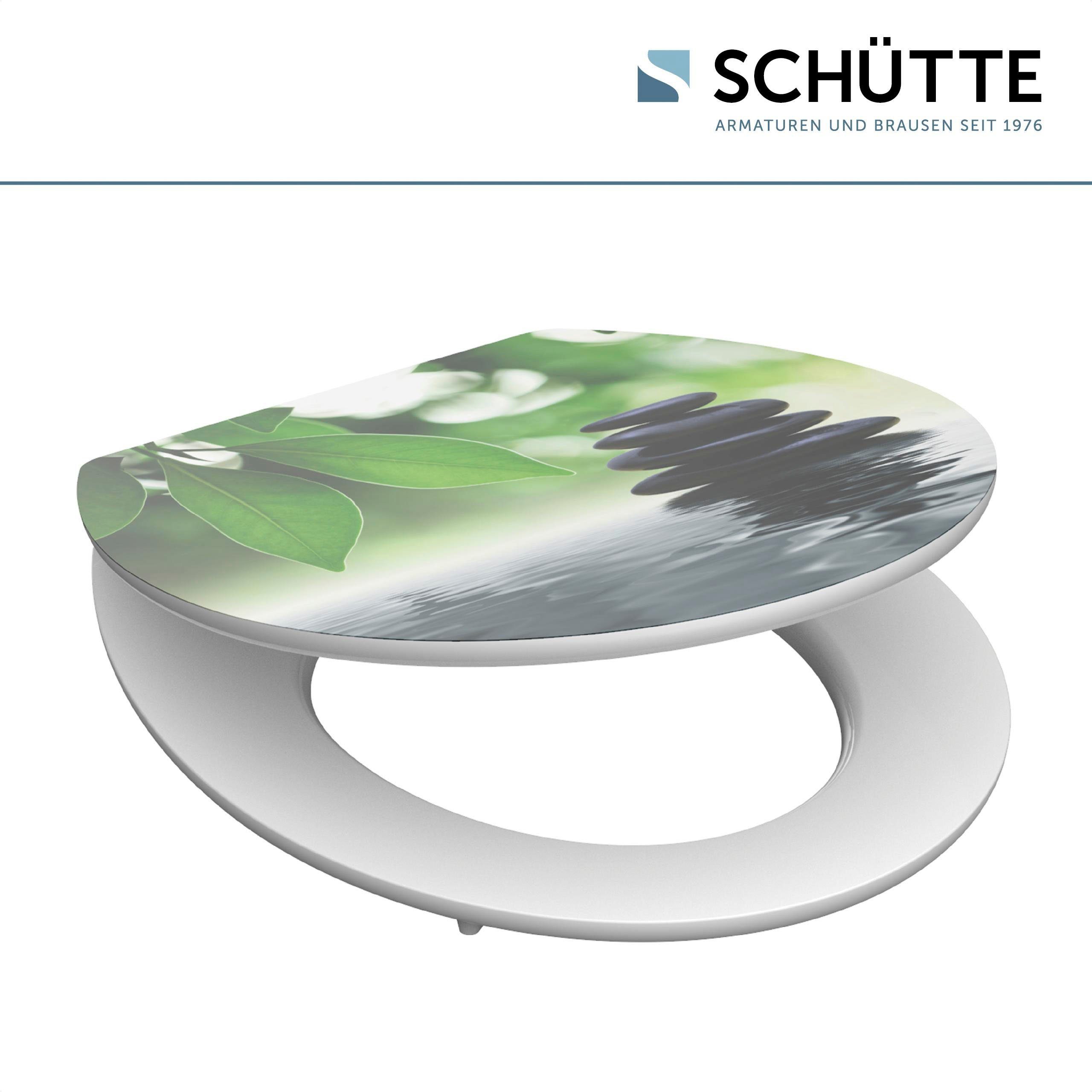 Schütte WC-Sitz Oasis, High Gloss mit MDF Holzkern, mit Absenkautomatik günstig online kaufen