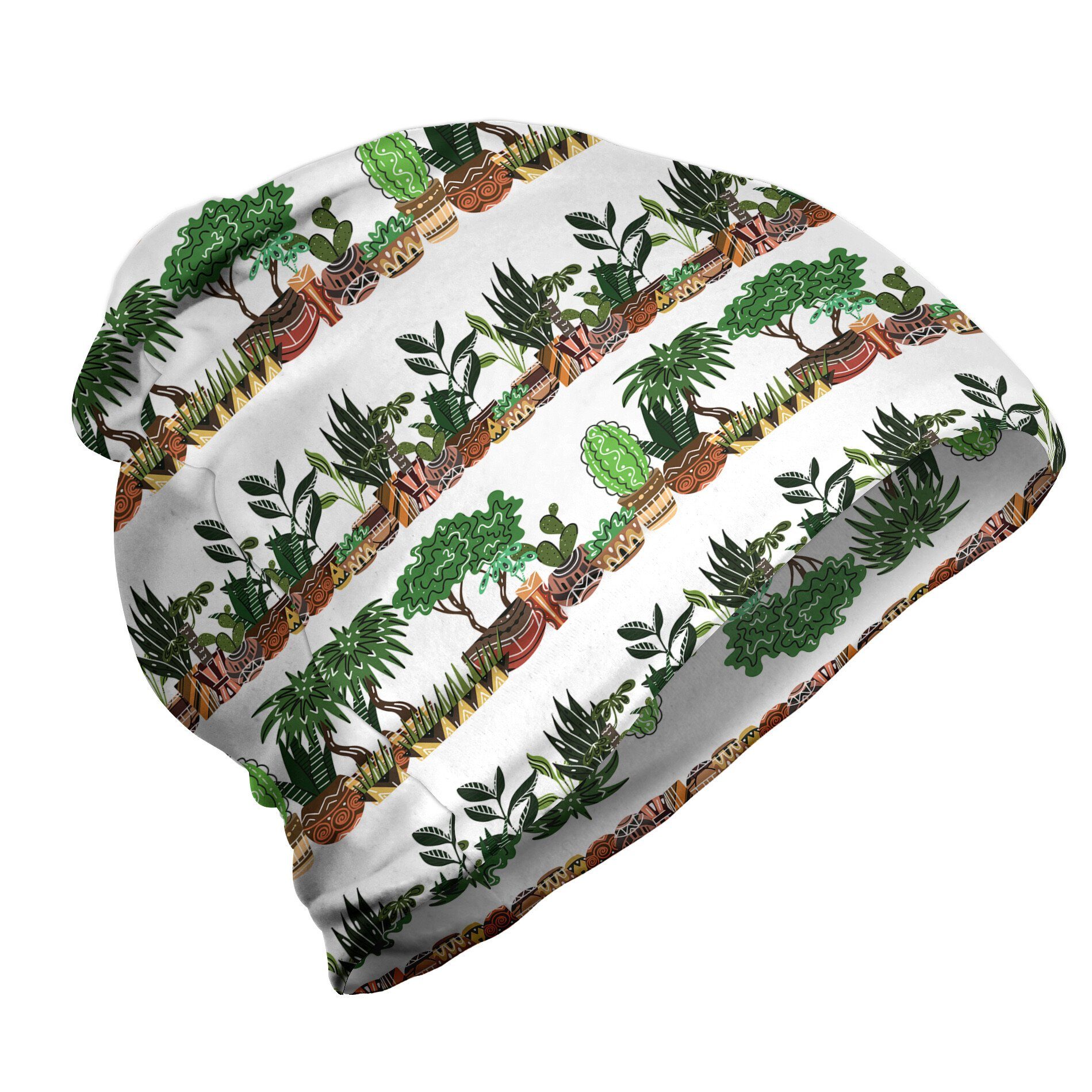 Abakuhaus Beanie Freien Ethnic im Plants Botanischer Wandern Exotic House