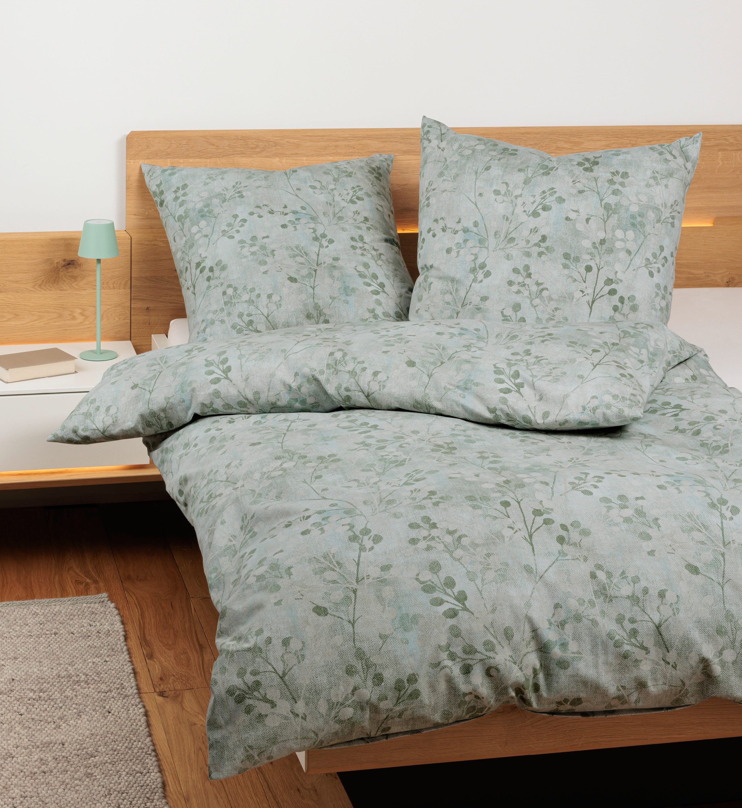 Janine Bettwäsche Soft-Cotton71003 0, Linon, mit Reissverschluss