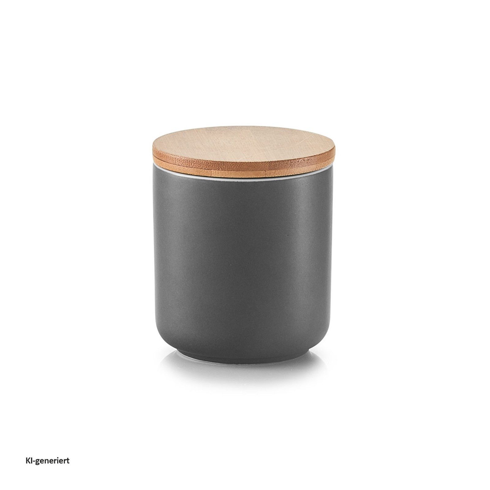 Neuetischkultur Vorratsdose Gewürzdose mit Bambusdeckel, Keramik, (Stück, 1-tlg., 1 Gewürzdose mit Deckel ohne Dekoration), Vorratsdose. € 8,99