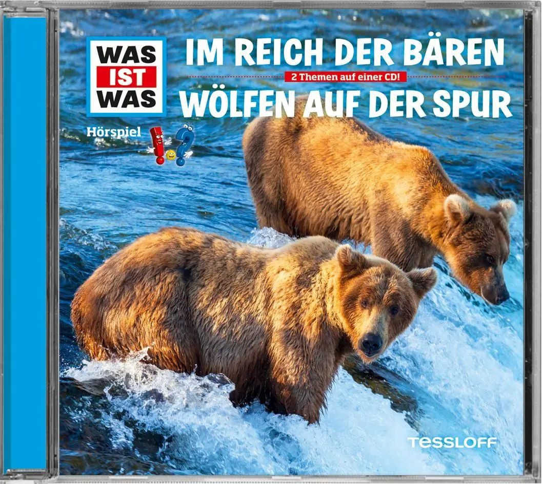 Tessloff Verlag Hörspiel Was ist was Hörspiel-CD: Bären/ Wölfe