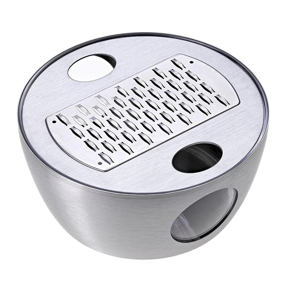 Käsereibe RazorTech EDS Parmesanreibe mit Deckel