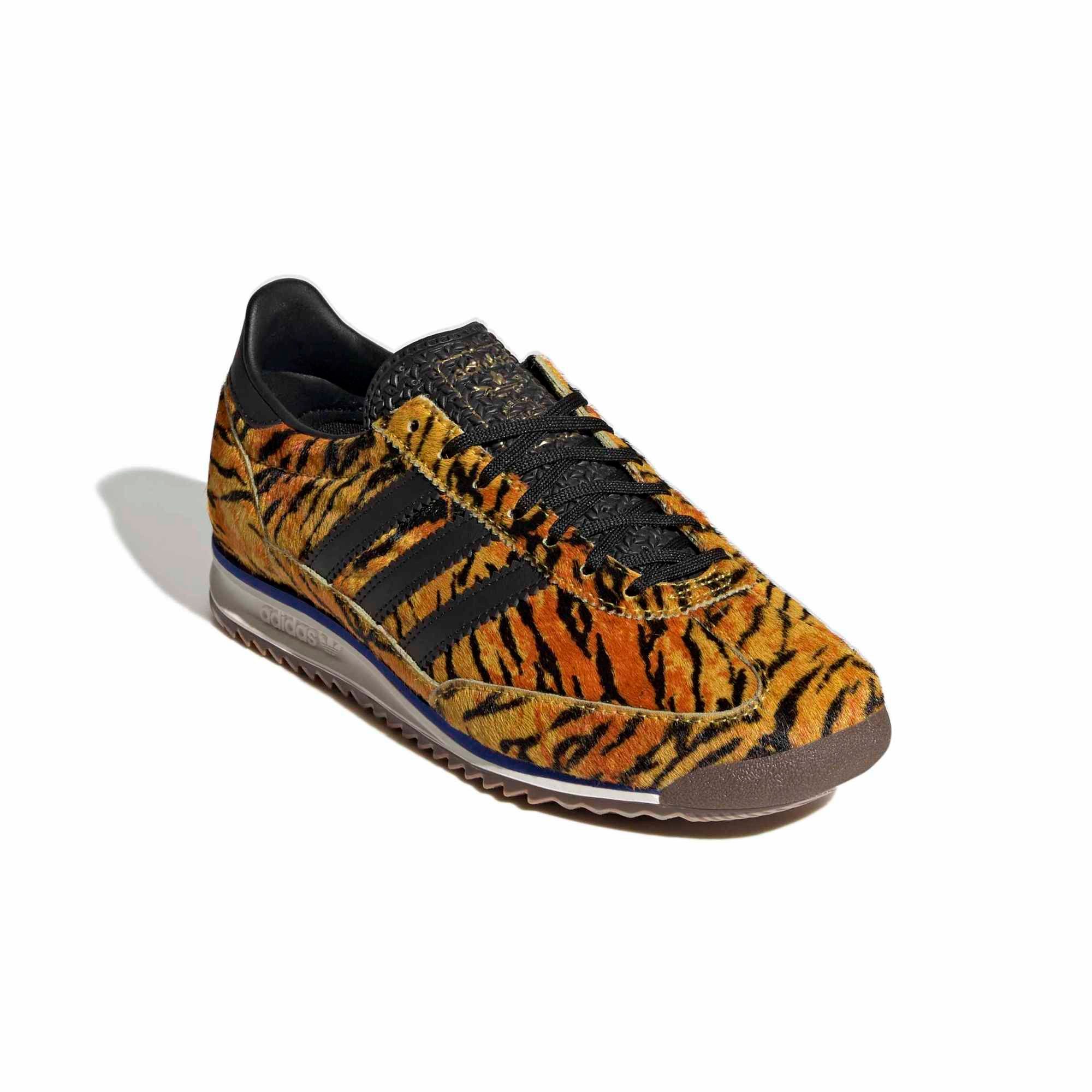 adidas Originals SL 72 OG Sneaker Damen “Leopard Print“ – Yellow / Core Black Sneaker