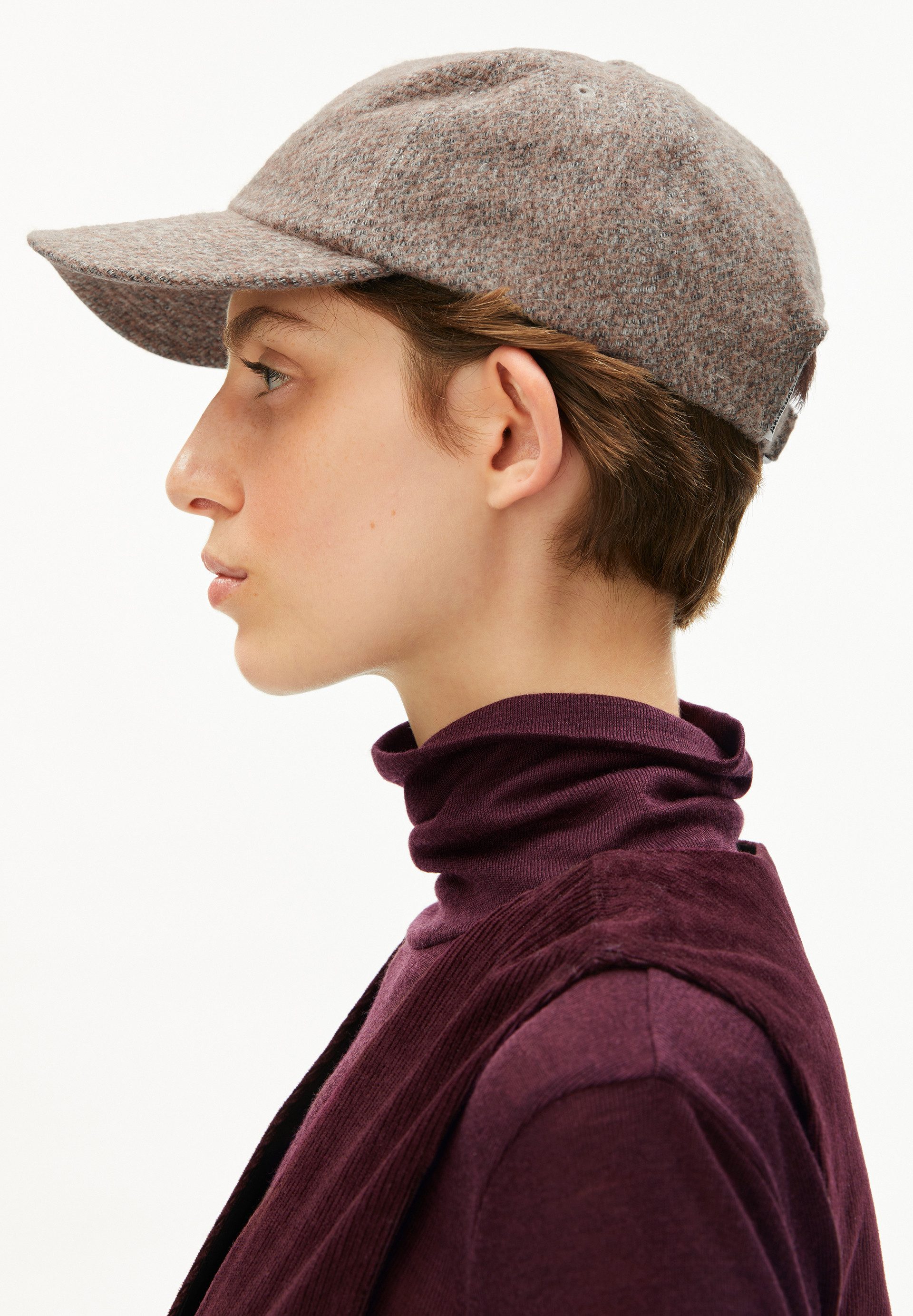 Armedangels Baseball Cap YENAAS TWEED Unisex Kappe Aus Bio-Baumwolle günstig online kaufen