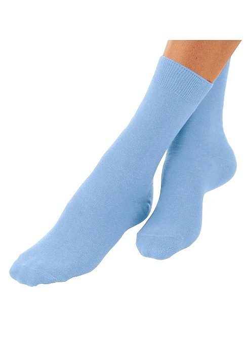 Go in Basicsocken Damen Socken Strümpfe ohne Logo feine Baumwolle (Packung, 5-Paar, Gr. 35-38 bis 39-42) unifarben ganz schlicht – Bild 3 von 5