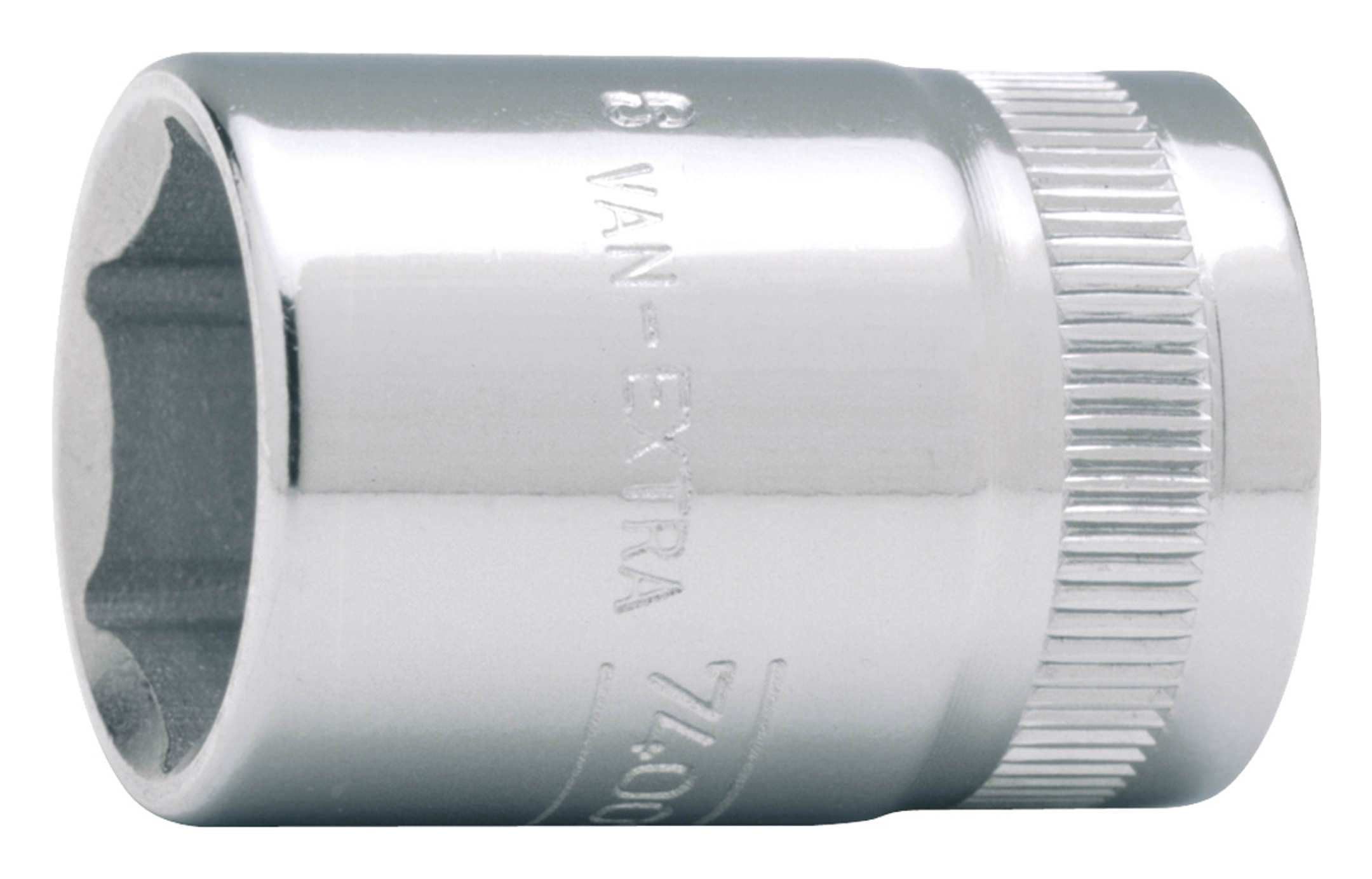 BAHCO Stecknuss, Steckschlüssel-Einsatz 3/8" 6-kant