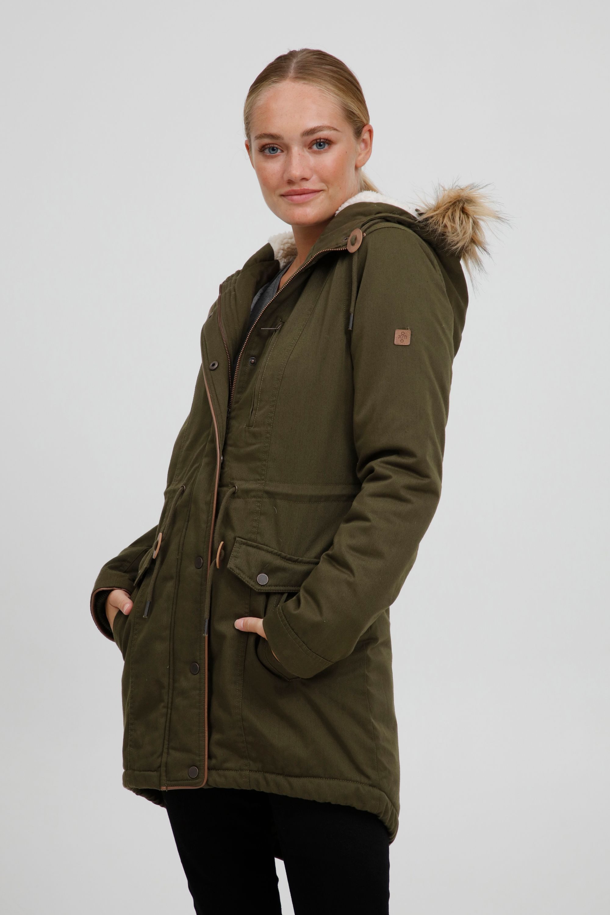 OXMO Parka OXAnna Parka mit Kunstfell-Kapuze günstig online kaufen