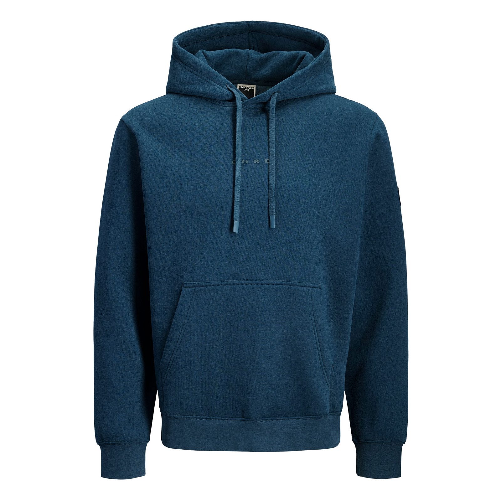 Jack & Jones Hoodie Point Sweat Badge Hood BF mit 3D Print auf der Vorderse günstig online kaufen