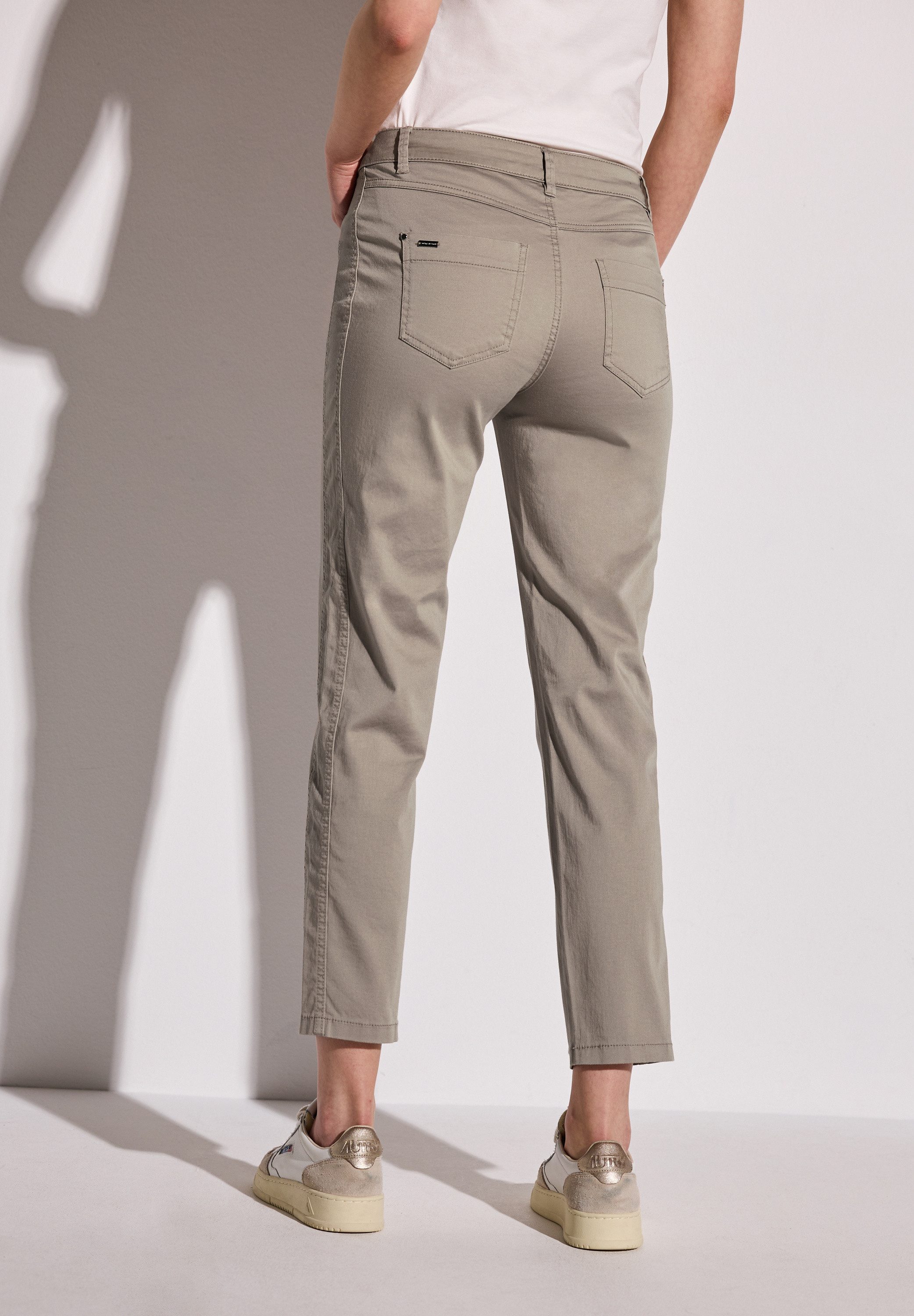 STREET ONE Stoffhose aus Baumwolle mit günstig online kaufen