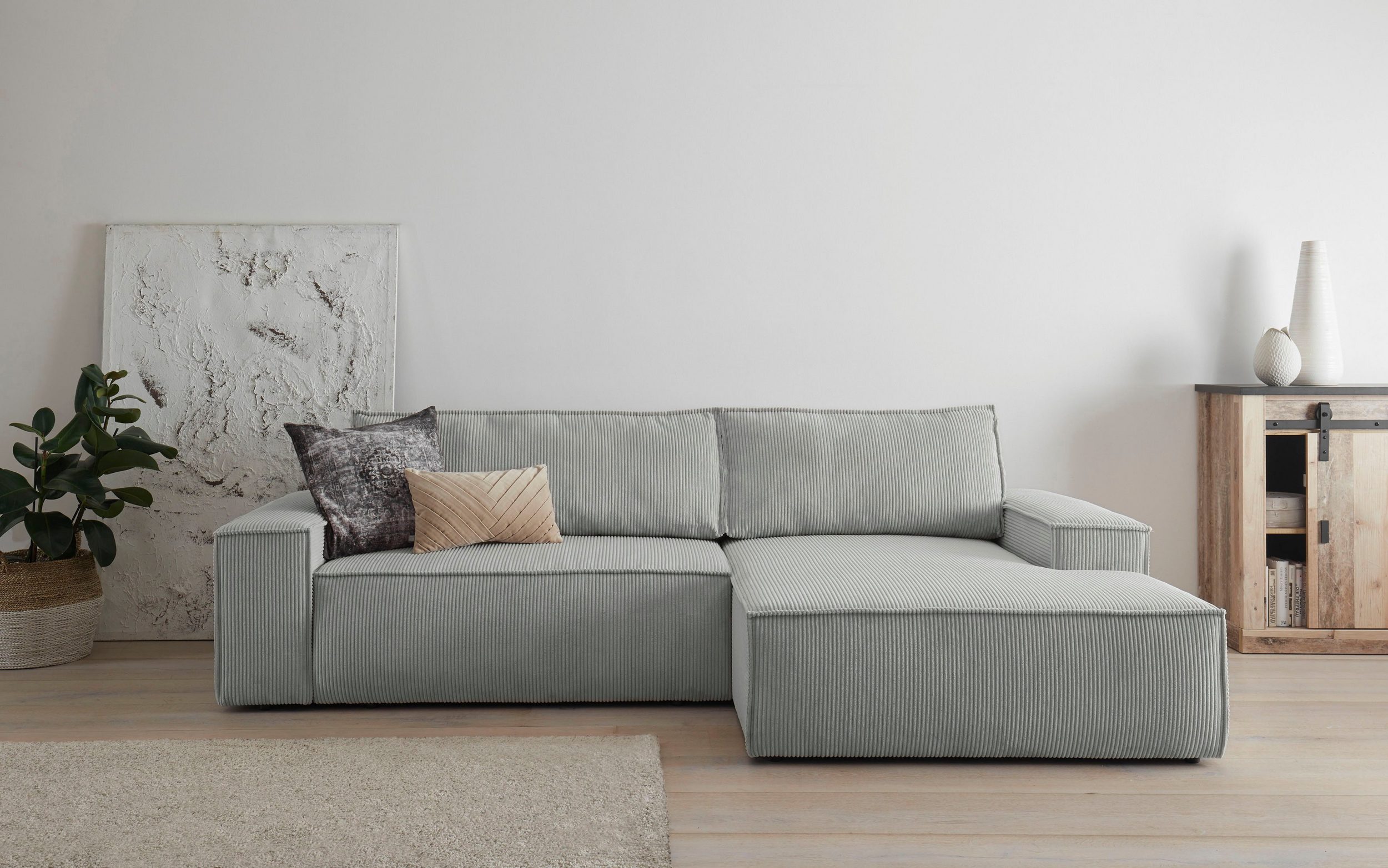 Premium collection by Home affaire Ecksofa »SHERWOOD«, mit Bett-Funktion