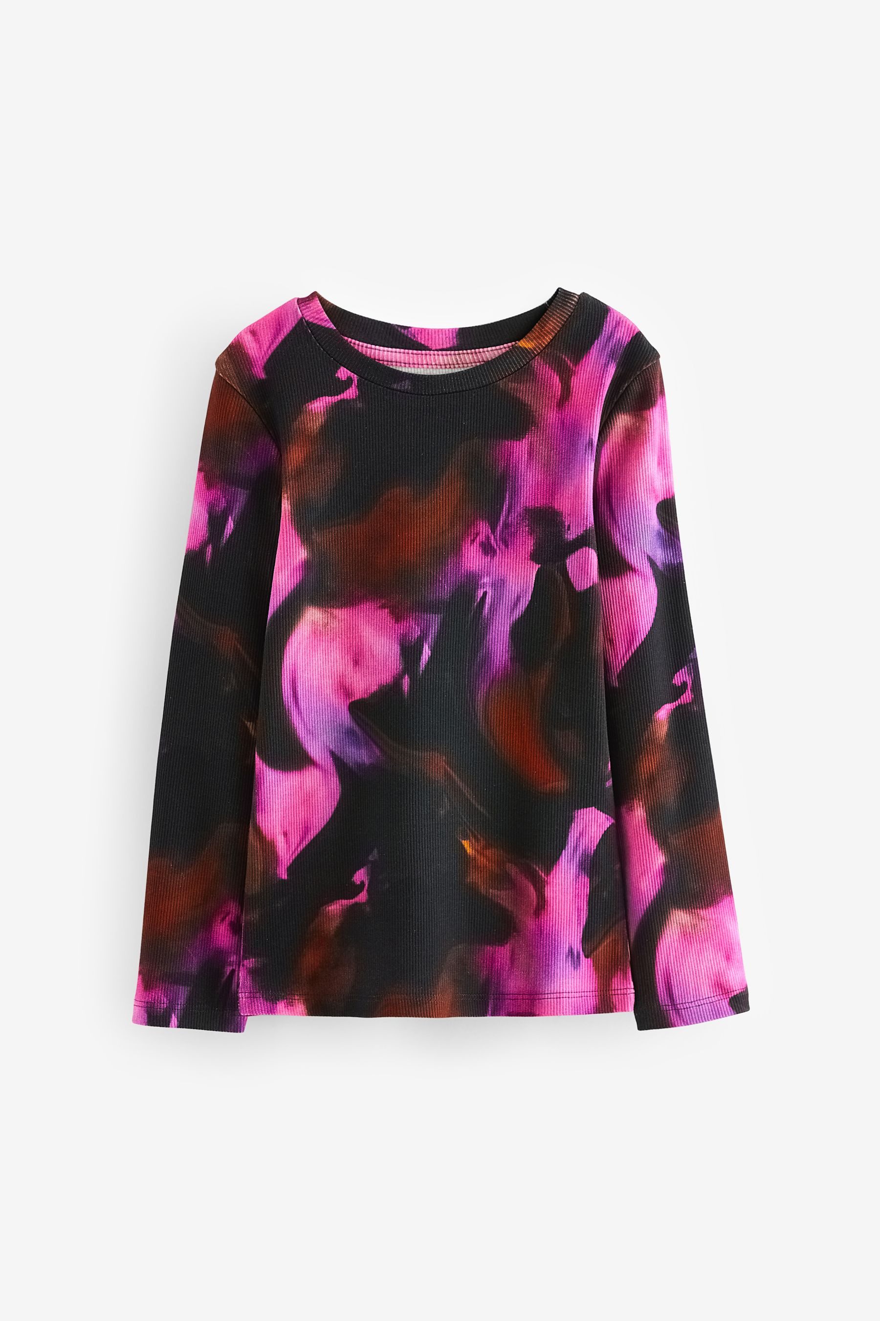 Next Langarmshirt Geripptes Langarmshirt (1-tlg) günstig online kaufen