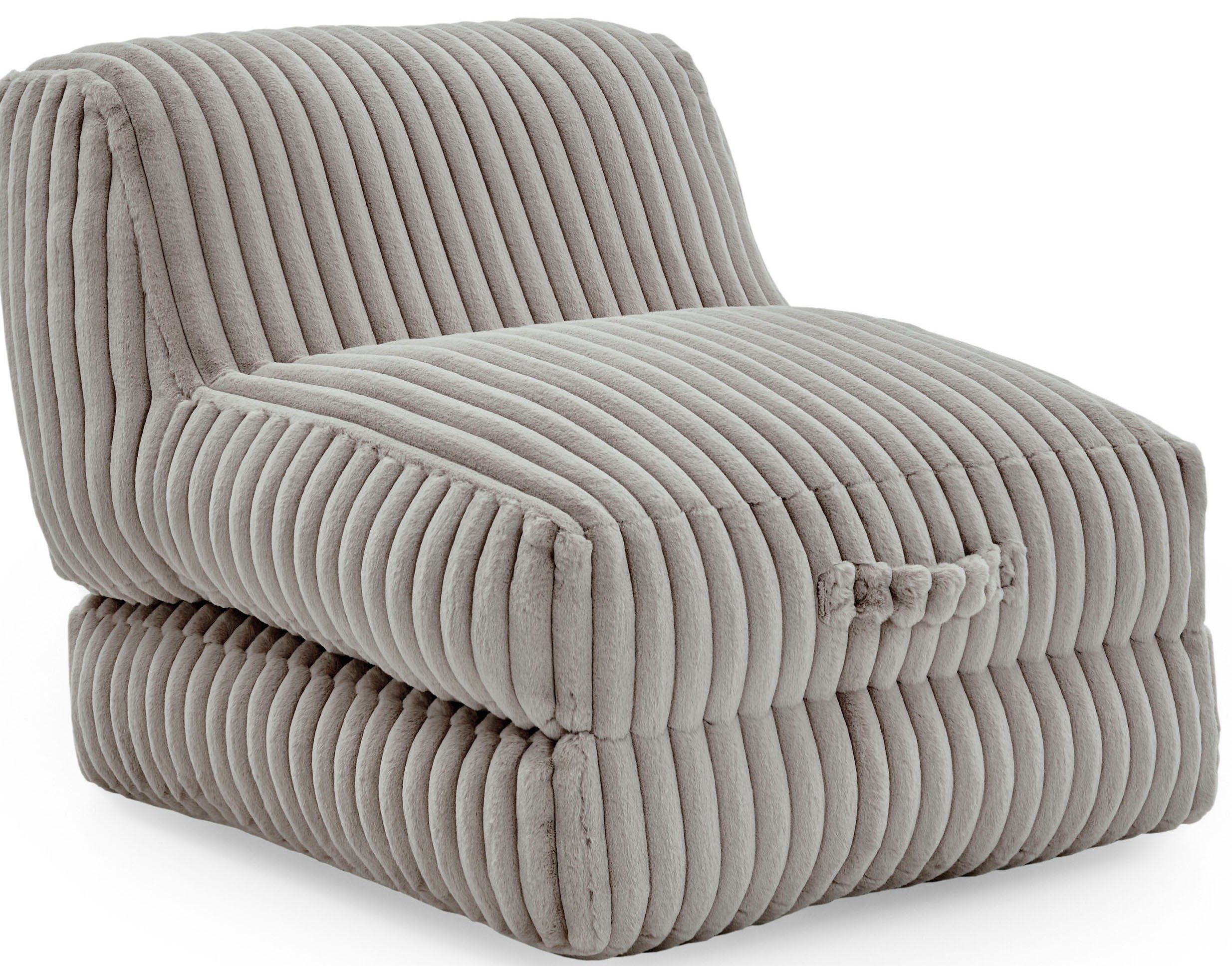 INOSIGN XXL-Sessel Pia, Loungesessel in Megacord, günstig online kaufen