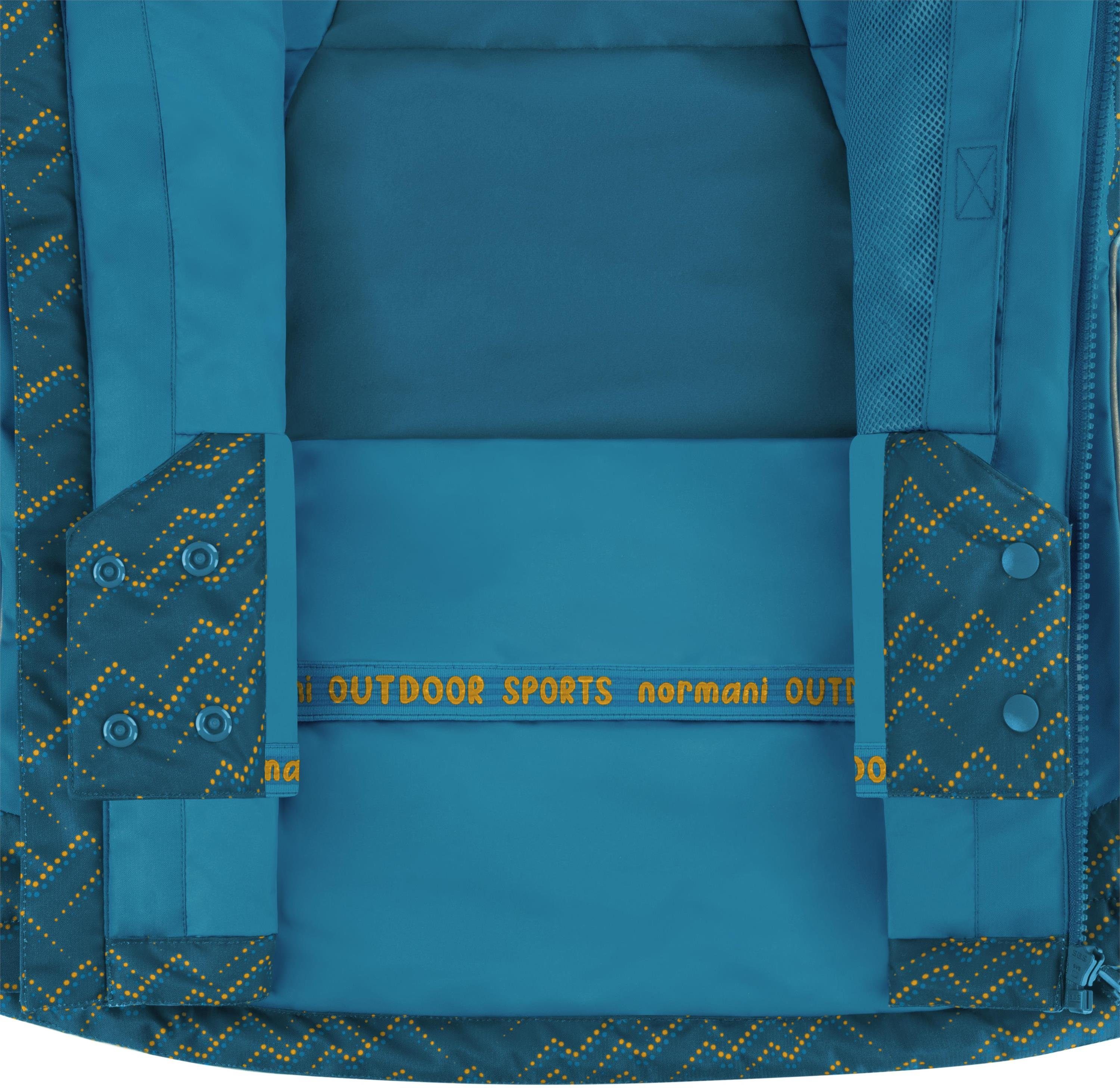 normani Winterjacke Kinder Skijacke Dawson Wasserdichte Funktionsjacke Thermojacke - nachhaltige Winterjacke