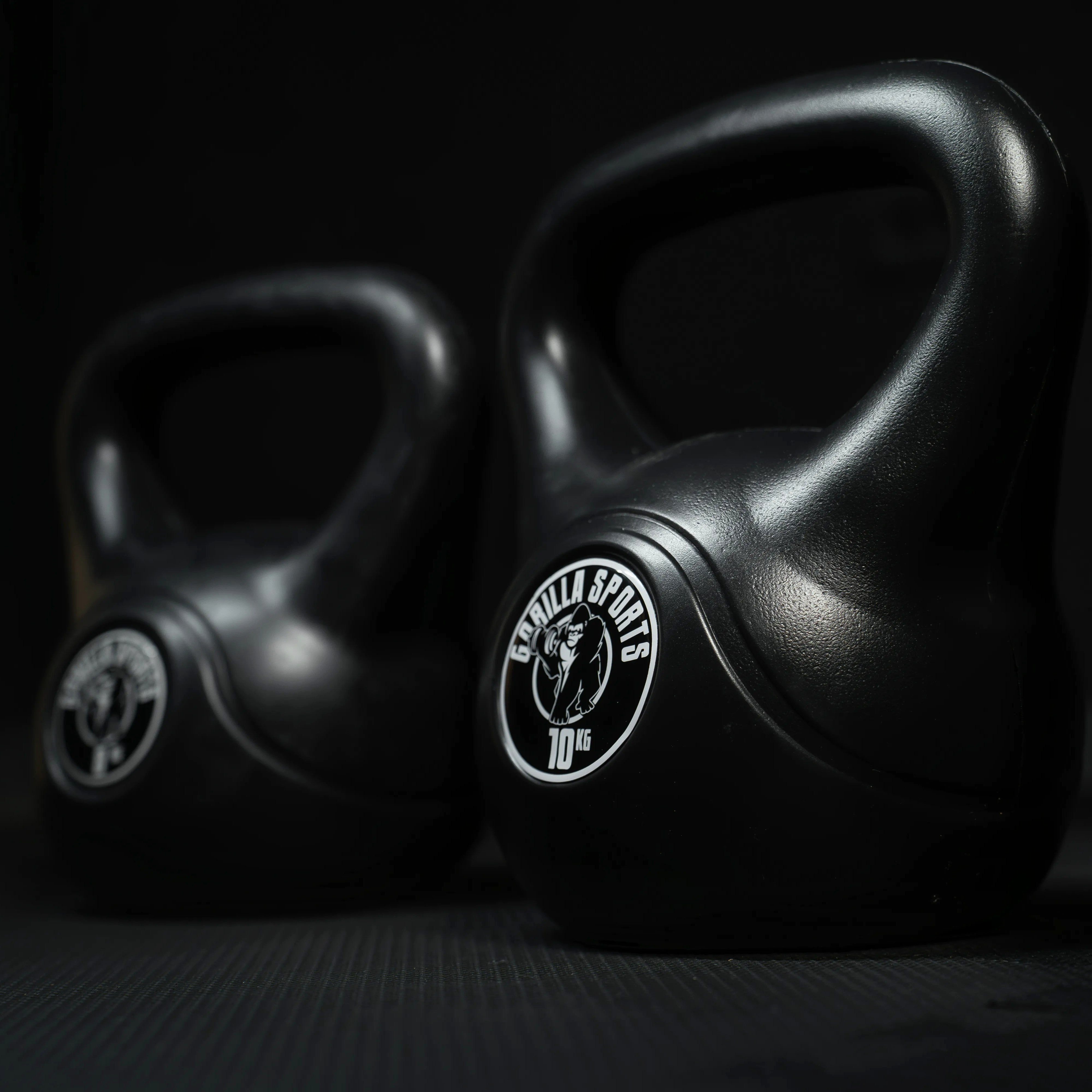 GORILLA SPORTS Kettlebell Kettlebell aus Kunststoff 2-20 KG