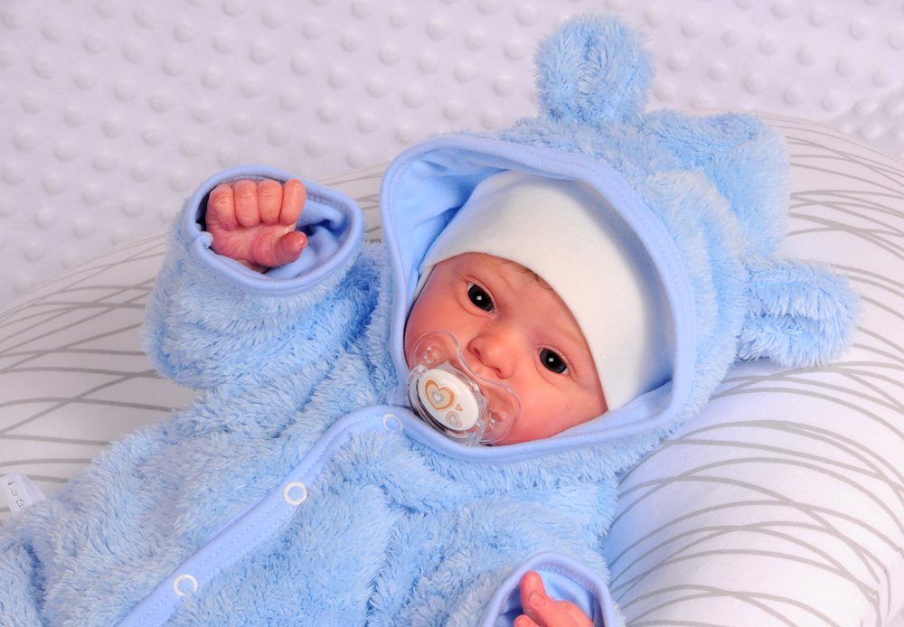 La Bortini Neugeborene Übergangsjacke für Jacke Fleecejacke Baby 50 56 62 68 74 Babyjacke