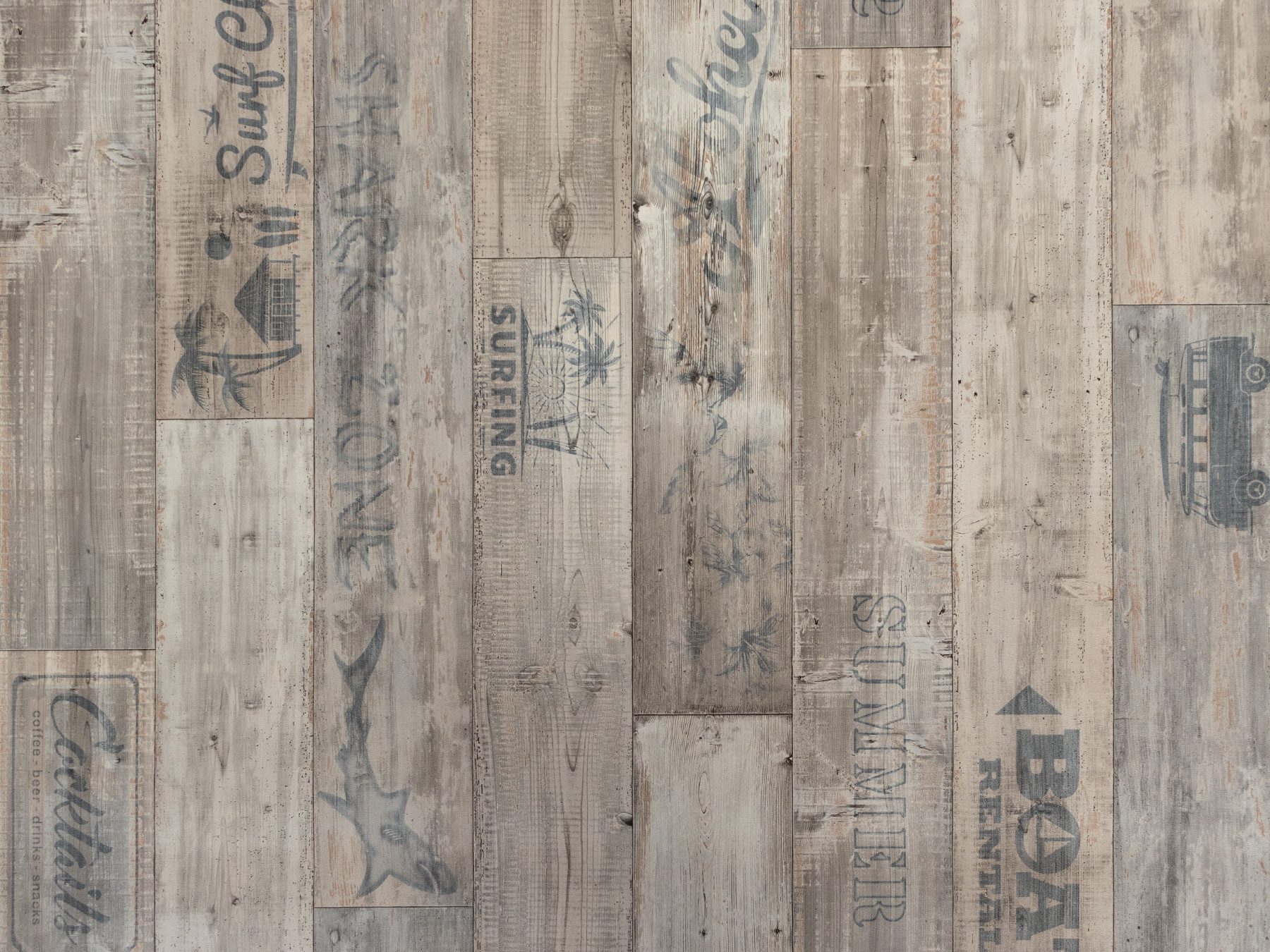 Primaflor-Ideen in Textil Vinylboden Vinylboden CV Bodenbelag TRONTO Eiche Sanremo, Starke Nutzschicht