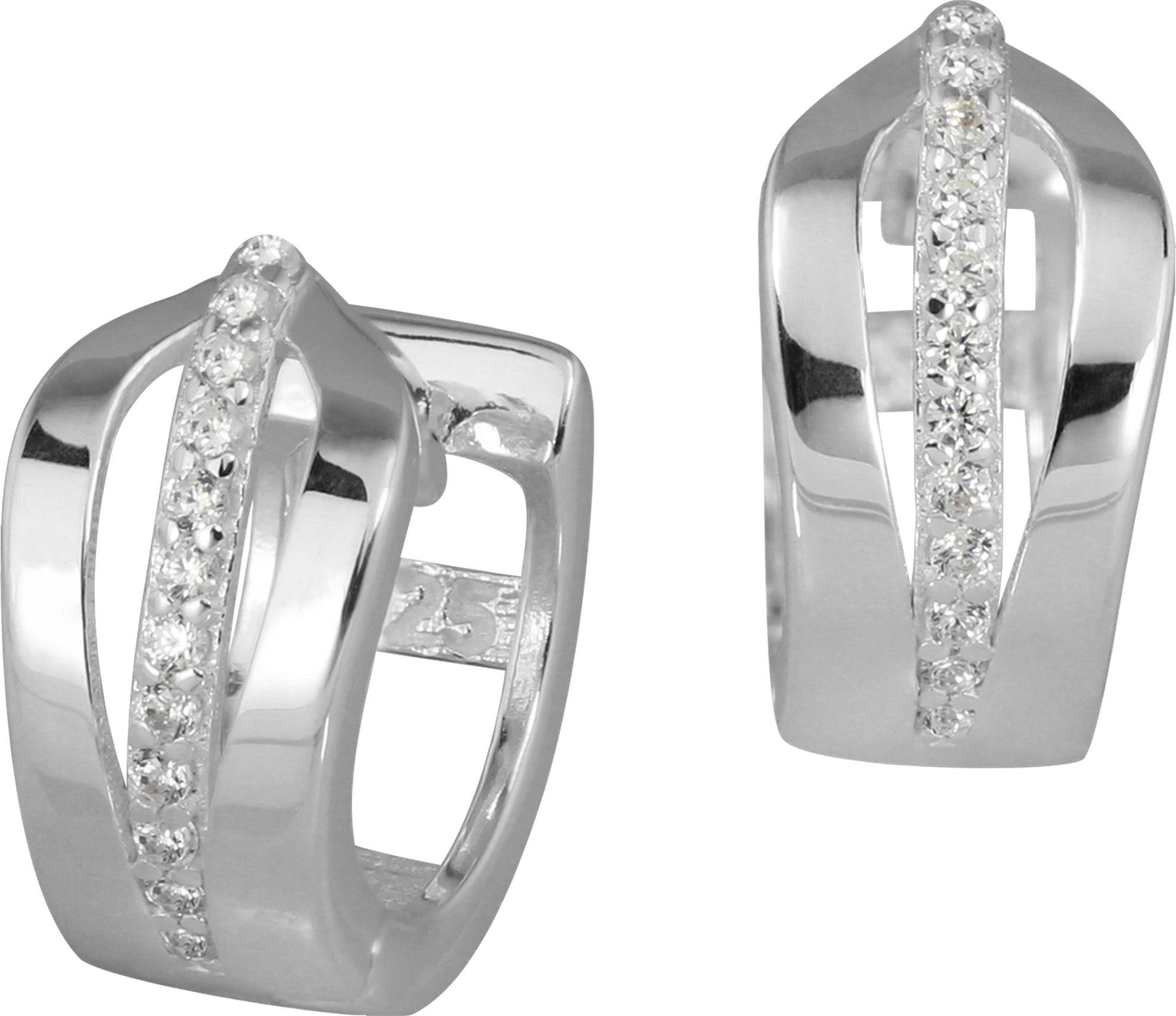 SilberDream Paar Creolen SilberDream Ohrringe 13mm für Damen 925er (Creolen günstig online kaufen