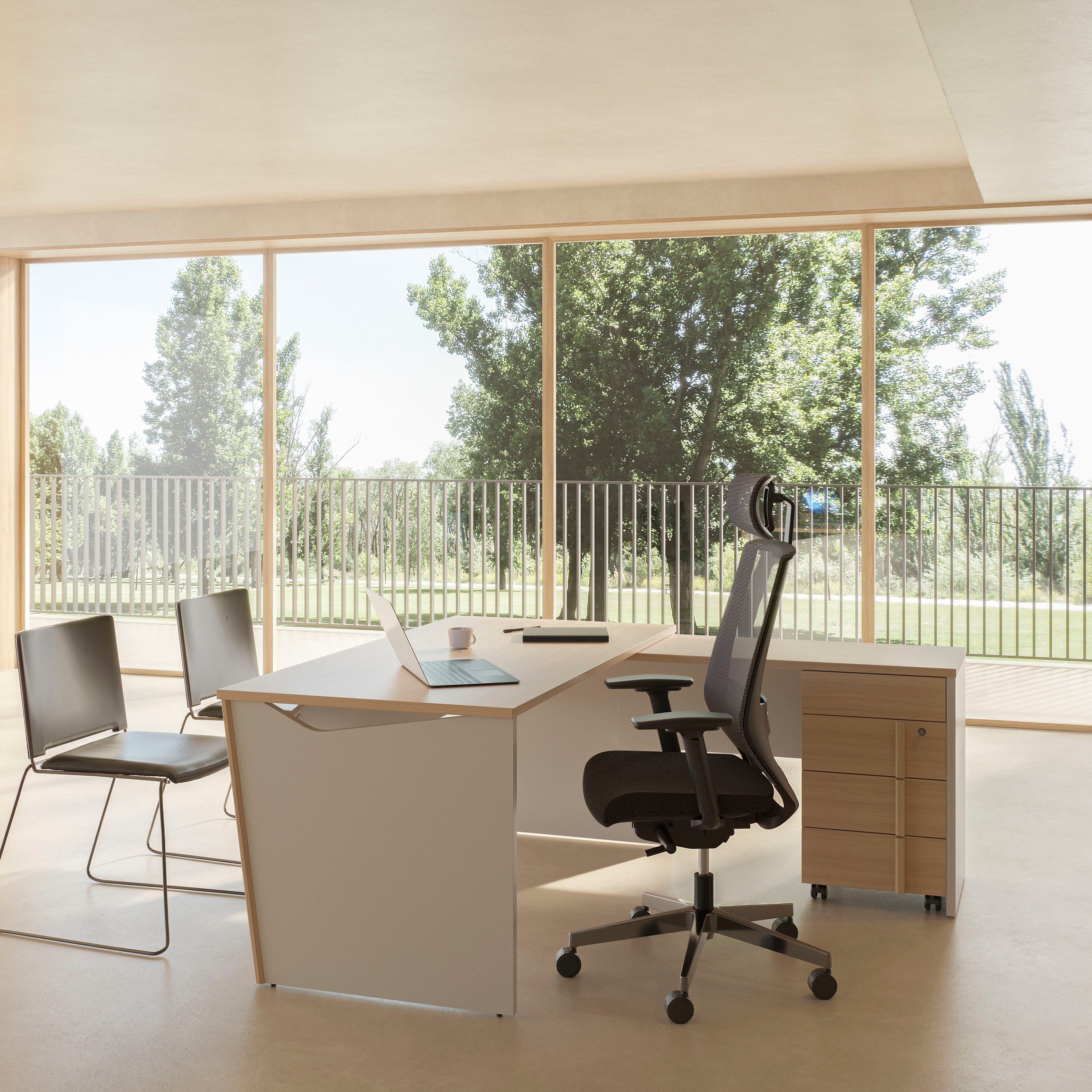 Gami Rollladenschrank ITALIC Funktional und mobil – passt perfekt unter Ihren Schreibtisch