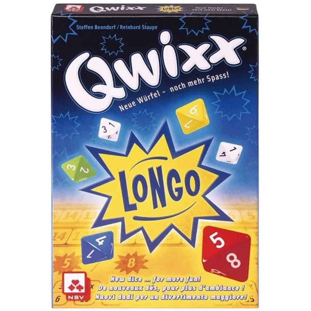 NSV Spiel - 4121 - QWIXX - Longo - International - Würfelspiel