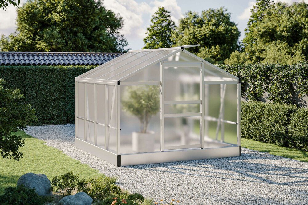 OUTFLEXX Gewächshaus silberfarben | Rabatt: 17%