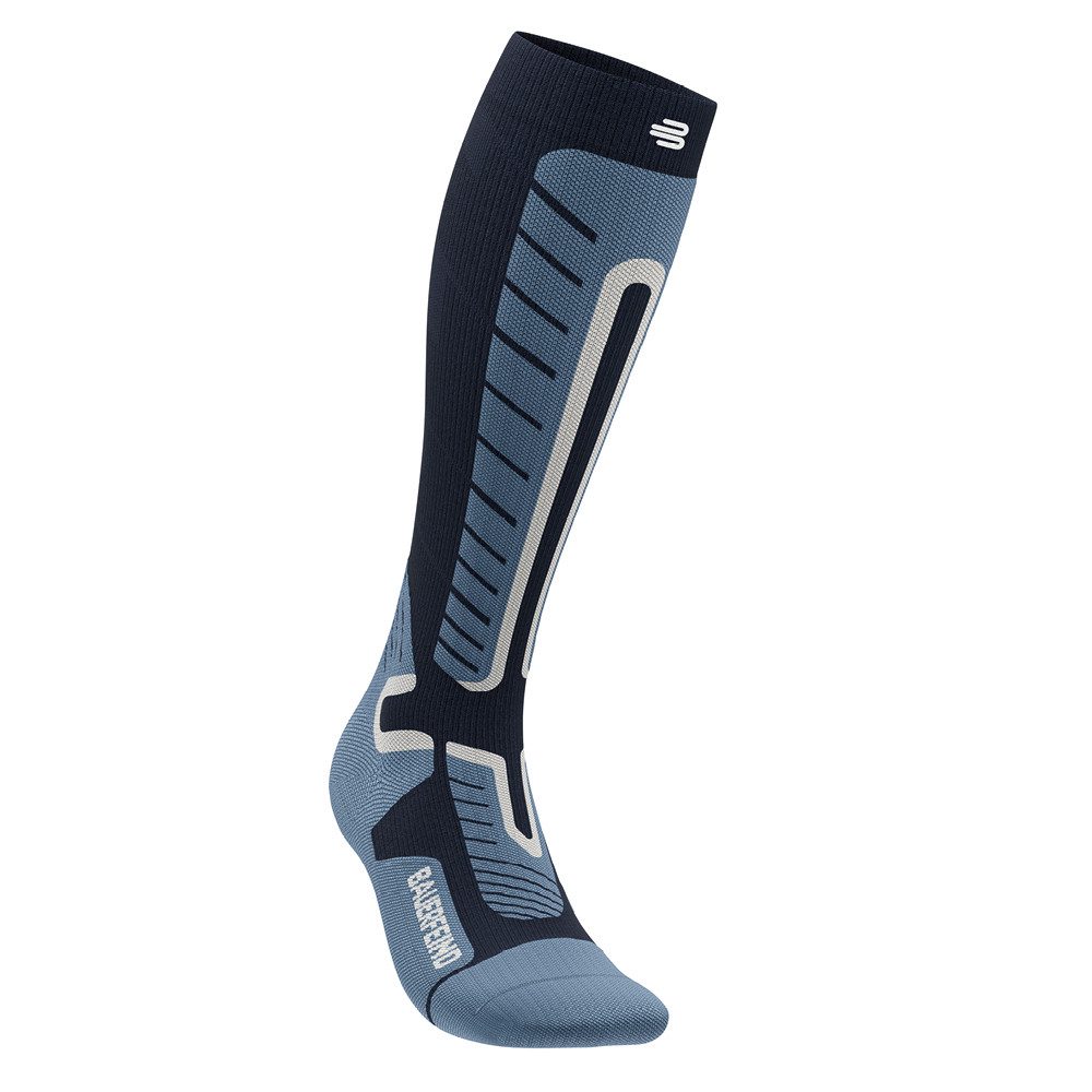 Bauerfeind Sportsocken SKI ALPINE COMPRESSION SOCKS mit Merinowolle, atmungsaktiv, langlebig