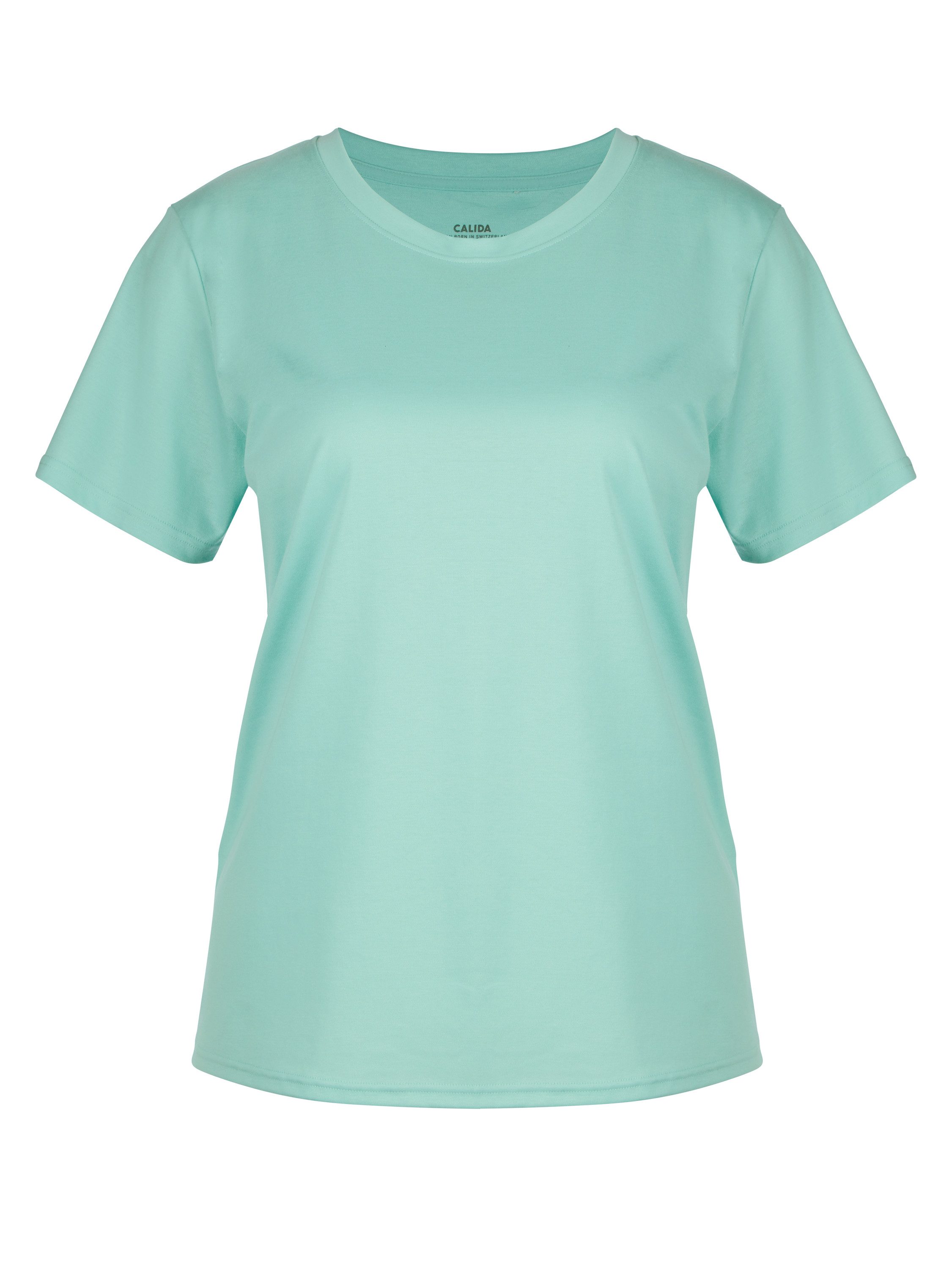 CALIDA Kurzarmshirt Favourites Glow Damen (1-tlg)