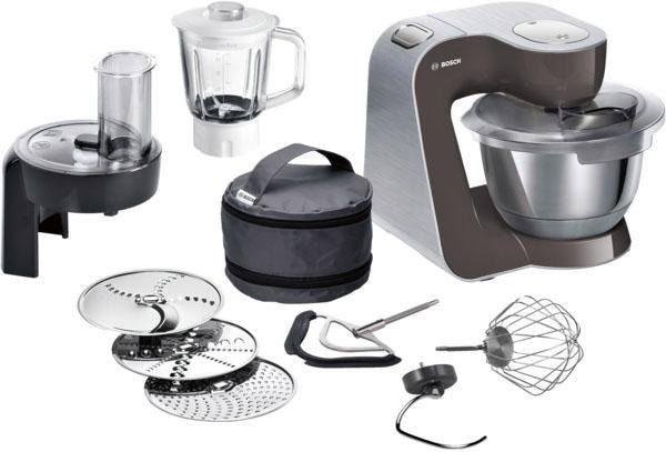 BOSCH Küchenmaschine CreationLine Premium MUM58A20, 1000 W, 3,9 l Schüssel | Multifunktionsküchenmaschinen