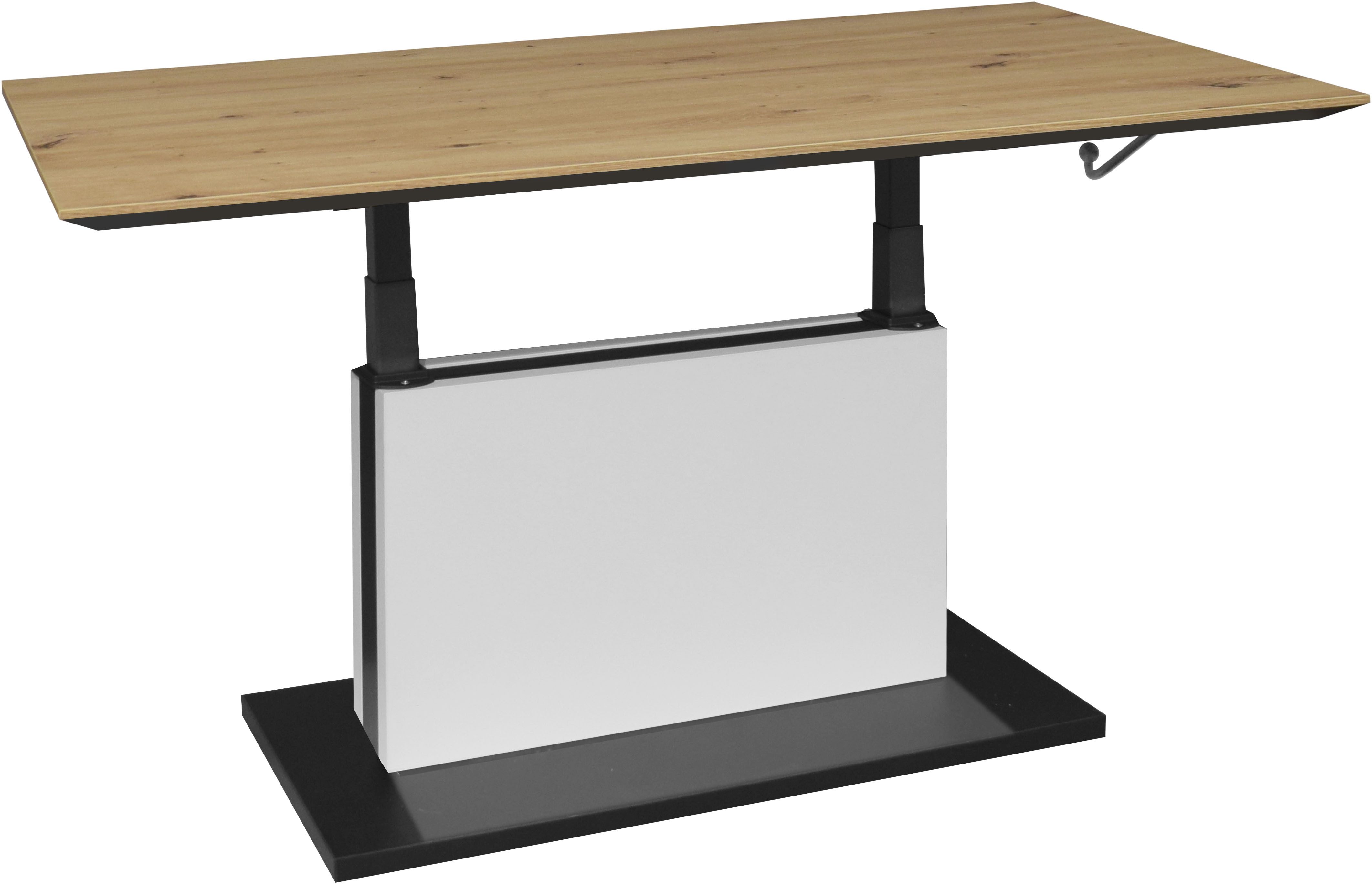Mäusbacher Couchtisch Faro, Faro Couchtisch, höhenverstellbar von 48-67 cm, Breite 110 cm