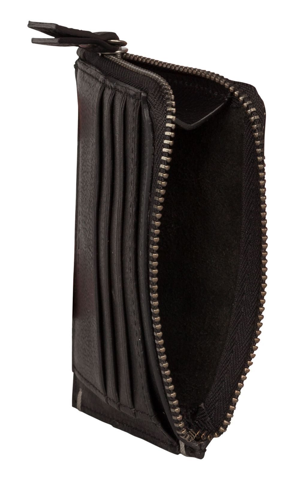 Burkely Kartenetui Cc Wallet, aus echtem Leder mit RFID-Blocker Schutz