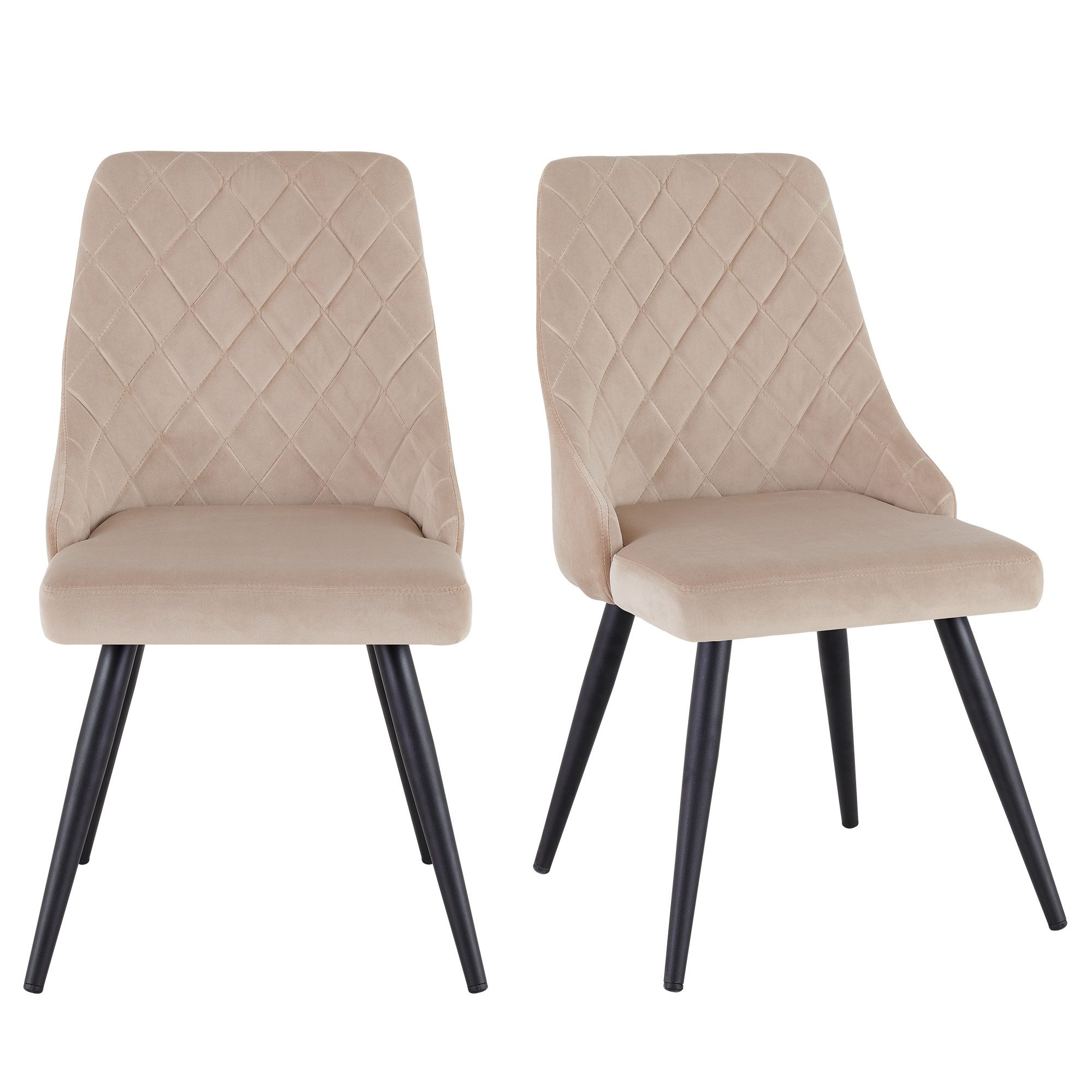 Duhome Esszimmerstuhl, 2er Set Esszimmerstuhl Polsterstuhl günstig online kaufen