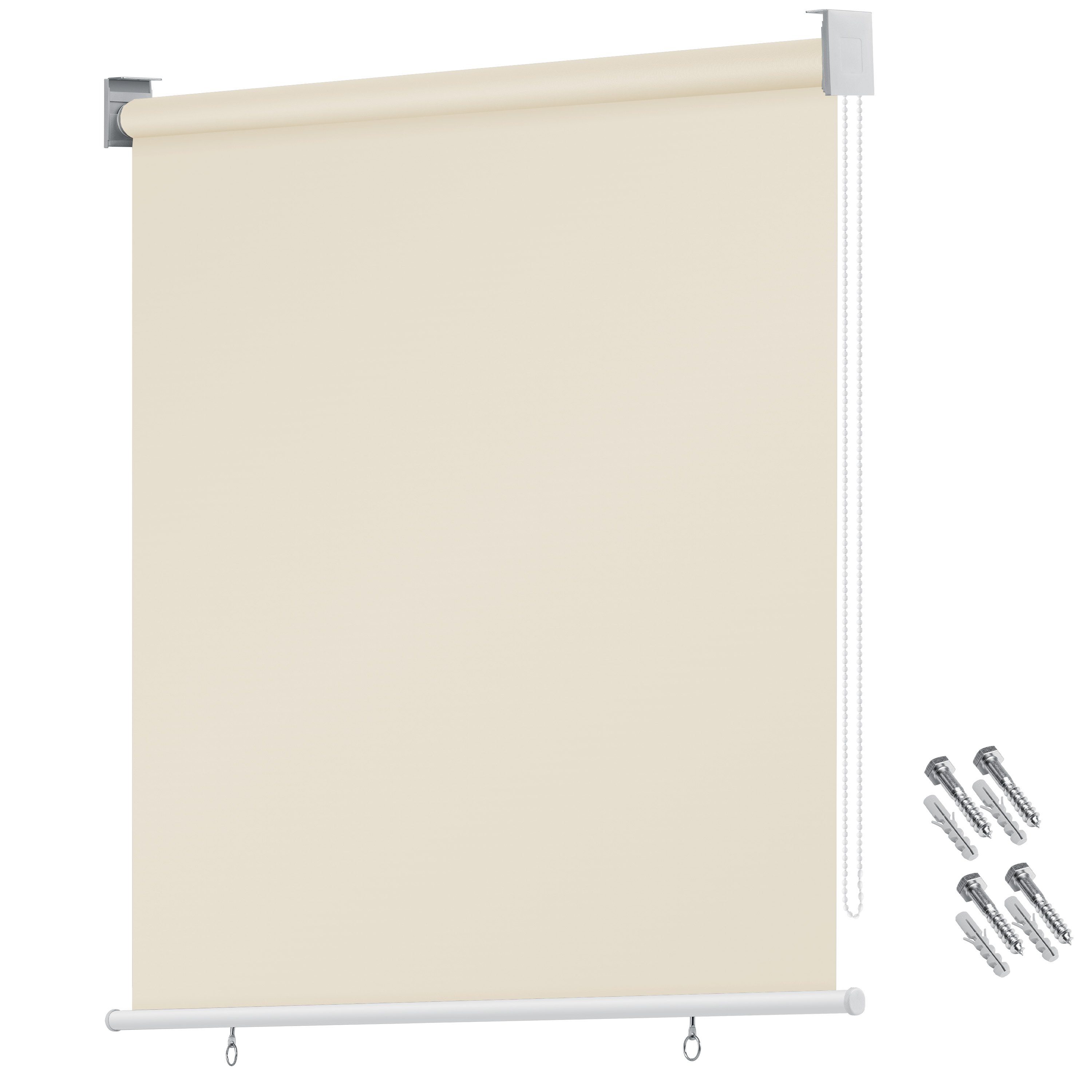 vidaXL Balkon Seitenmarkise Senkrechtmarkise Sonnenschutz Sichtschutz Windschutz Markise Außenrollo Balkonrollo Beschattung 120x250cm Blau vidaXL Balkon Seitenmarkise Senkrechtmarkise Sonnenschutz Sichtschutz Windschutz Markise Außenrollo Balkonrollo Beschattung 120x250cm Blau
